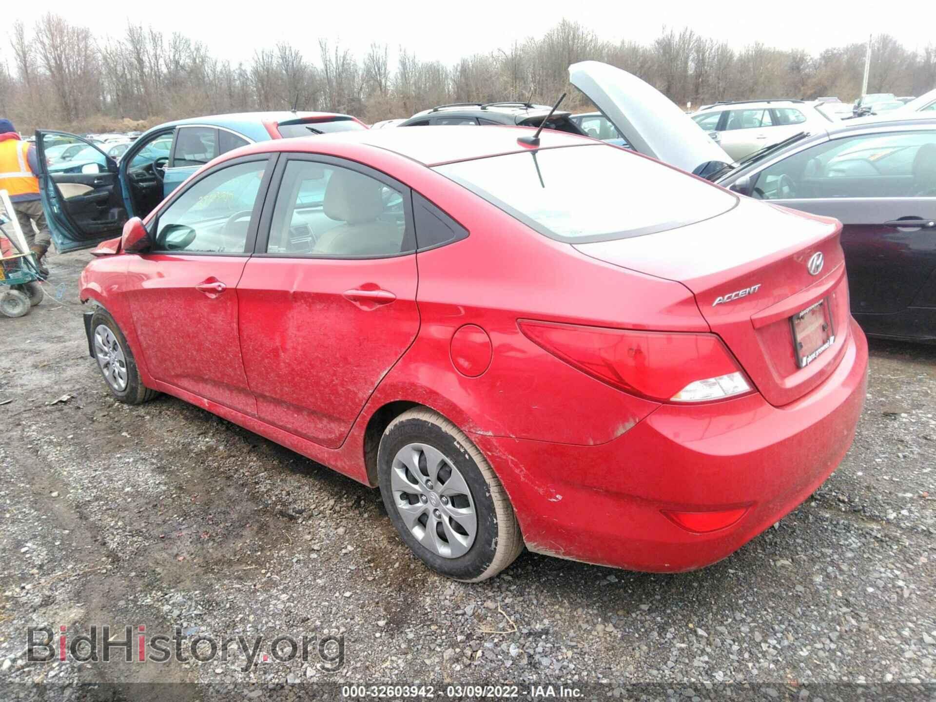 2017 HYUNDAI ACCENT - VIN: KMHCT4AE0HU334616 - Фото 3