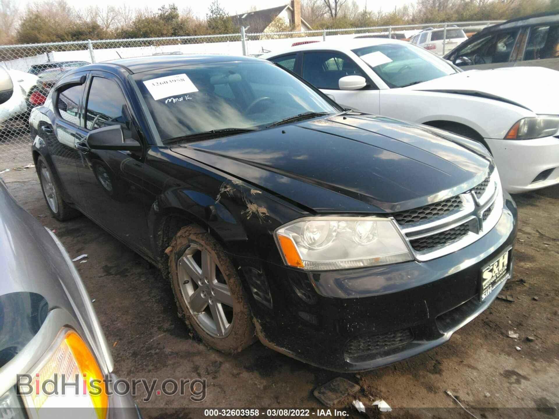 Photo 1C3CDZAB0DN534991 - DODGE AVENGER 2013