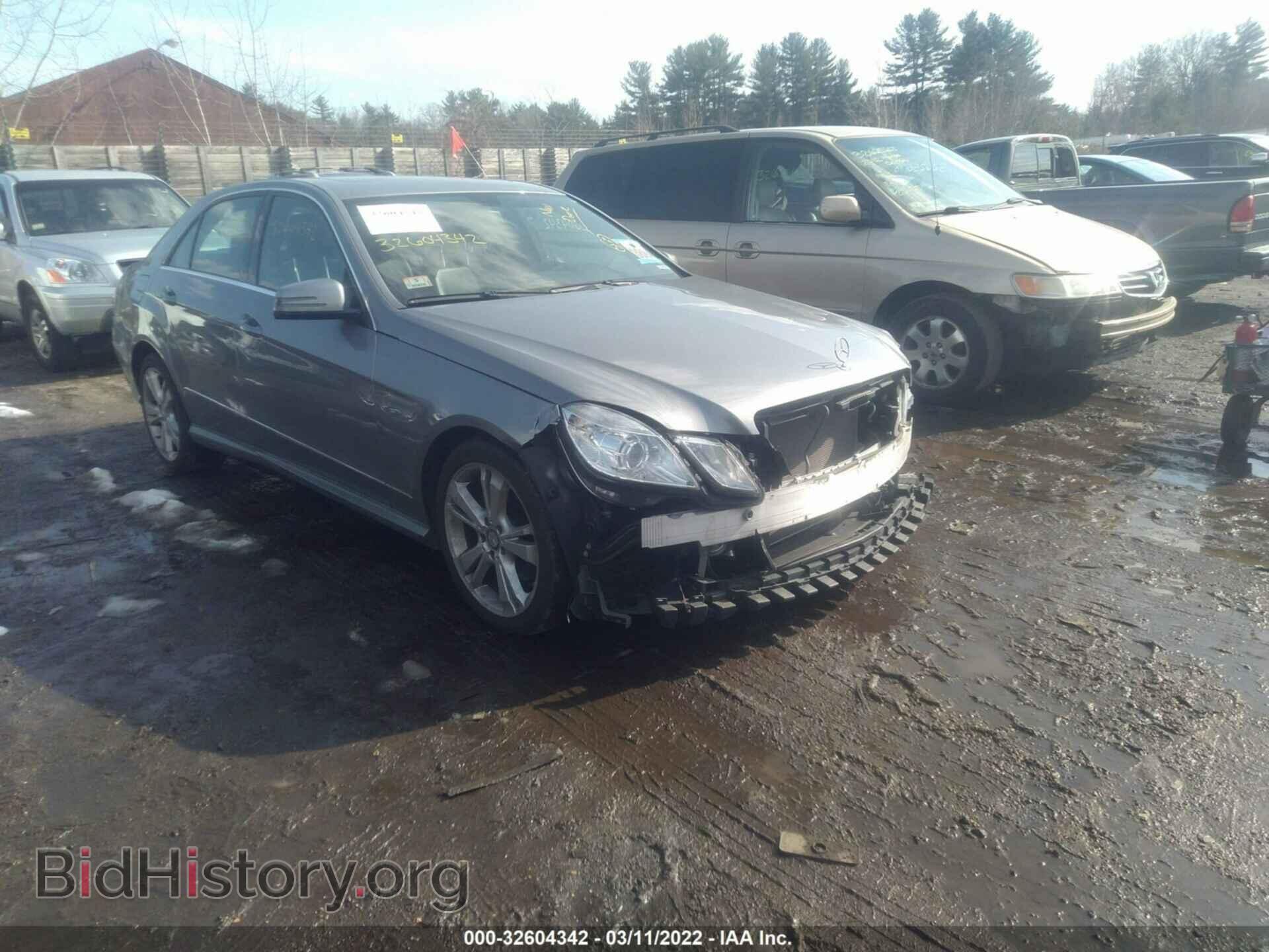 Фотография WDDHF8JB6CA537413 - MERCEDES-BENZ E-CLASS 2012