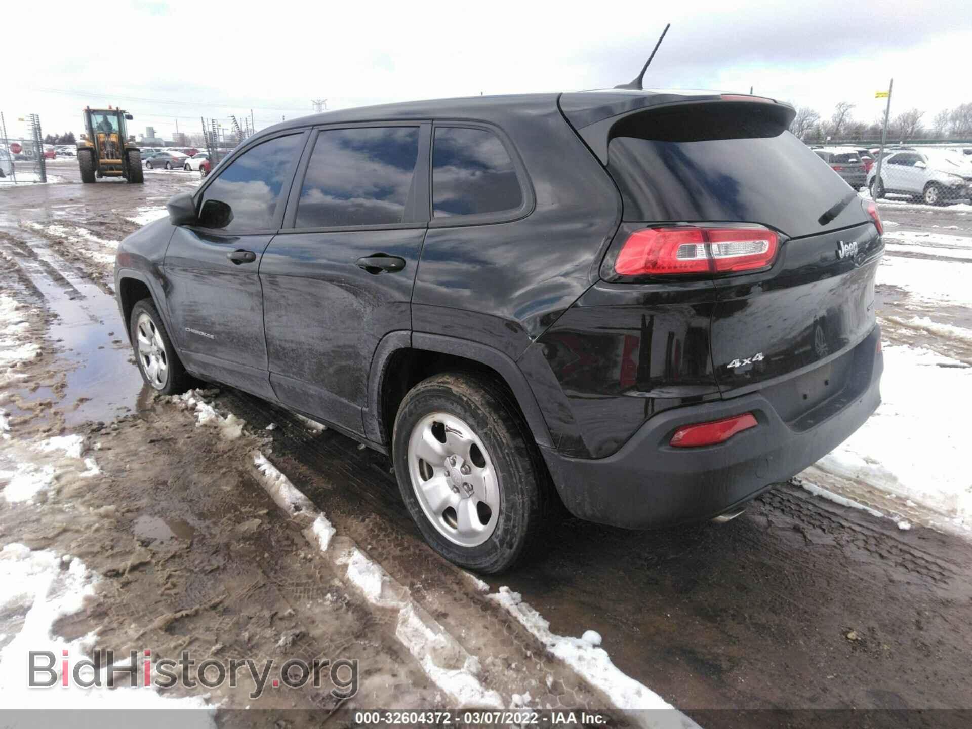 2016 JEEP CHEROKEE - VIN: 1C4PJMAB7GW151380 - Фото 3