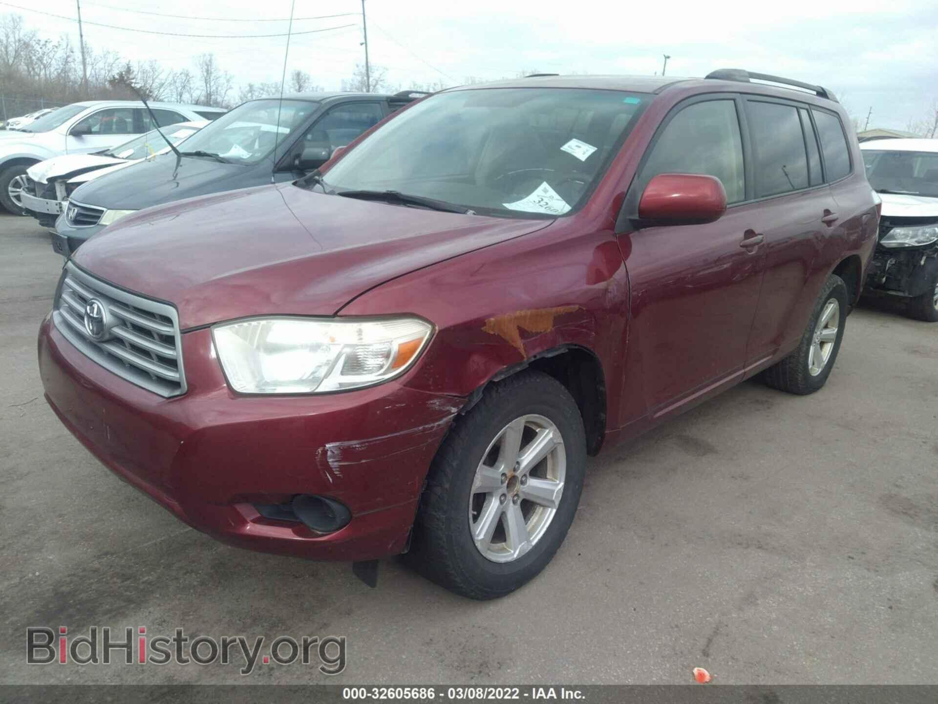 2009 TOYOTA HIGHLANDER - VIN: JTEDA41A292001936 - Фото 2