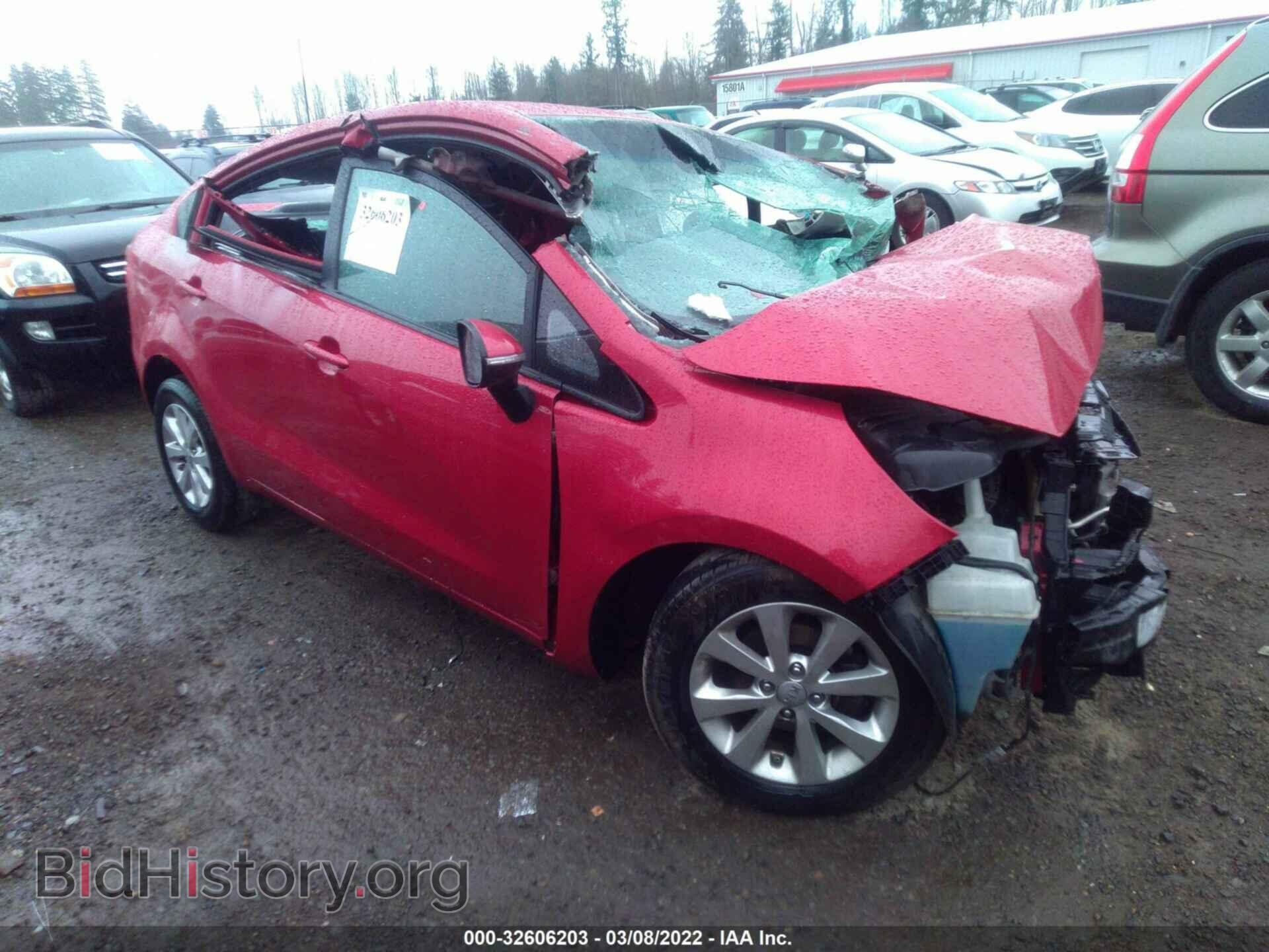 Фотография KNADN4A3XF6499749 - KIA RIO 2015