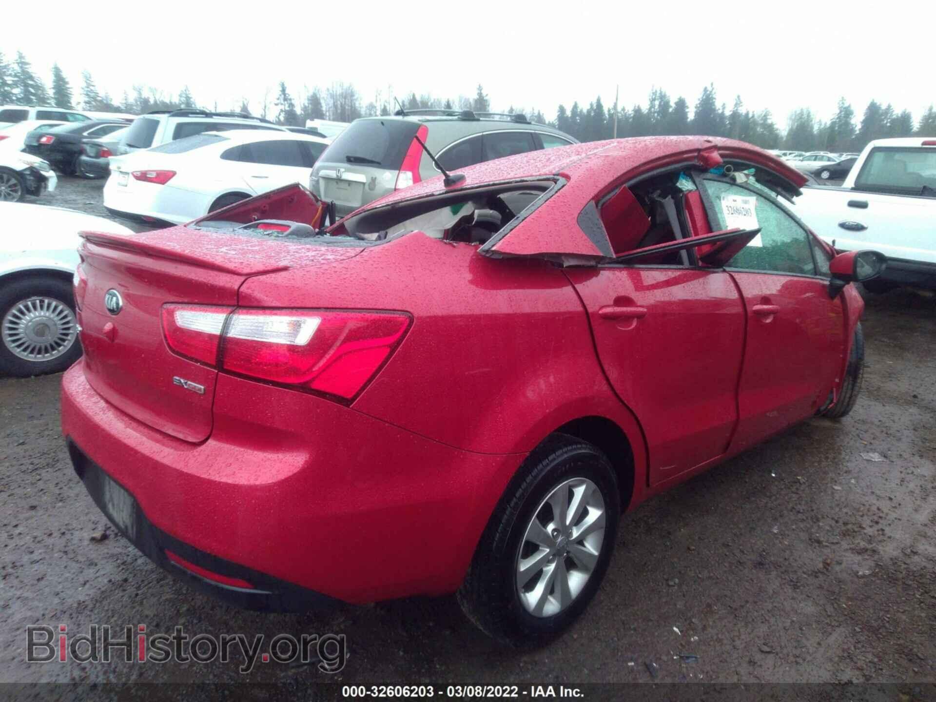 2015 KIA RIO - VIN: KNADN4A3XF6499749 - Фото 4