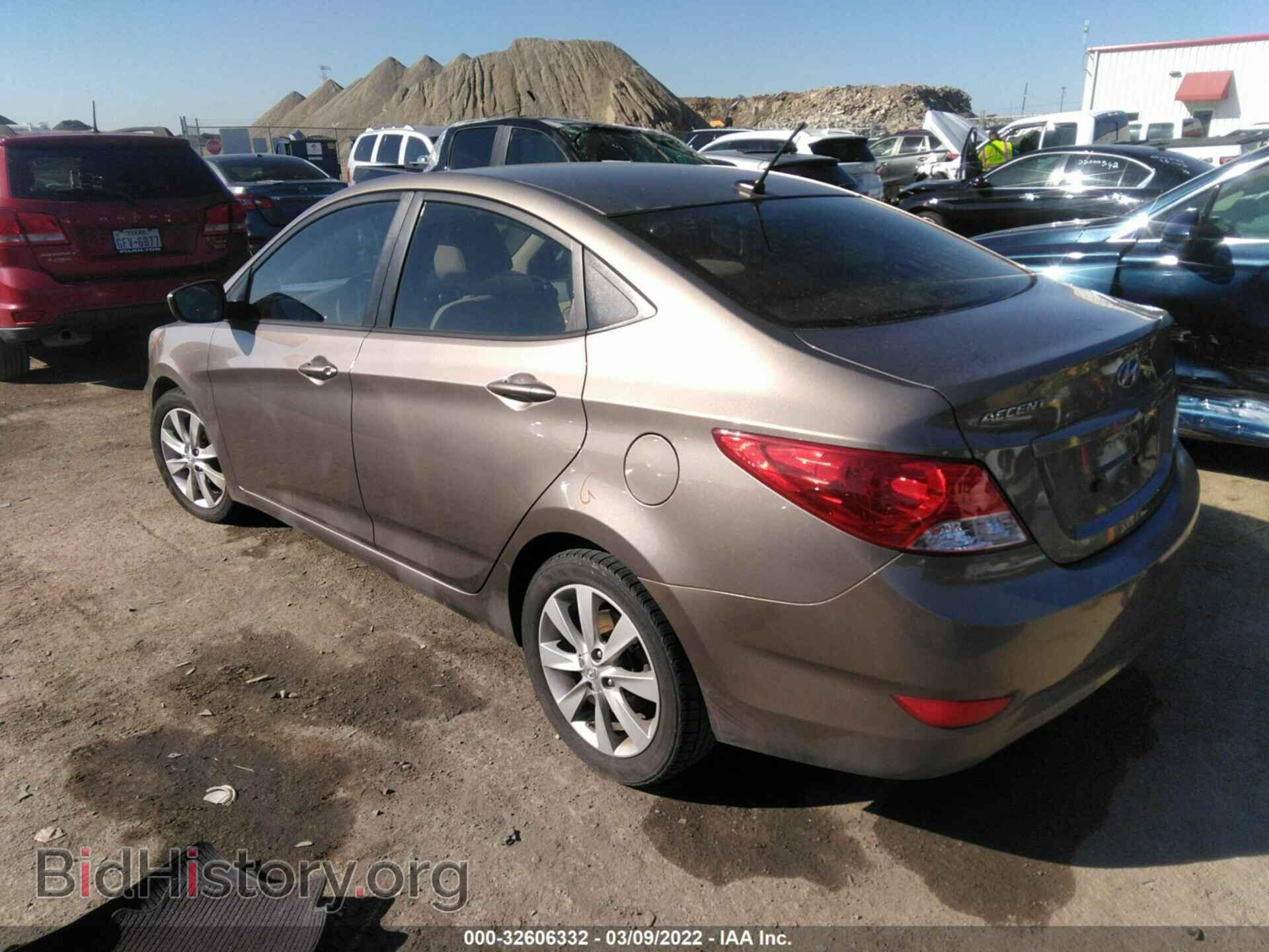 2012 HYUNDAI ACCENT - VIN: KMHCU4AE9CU234830 - Фото 3
