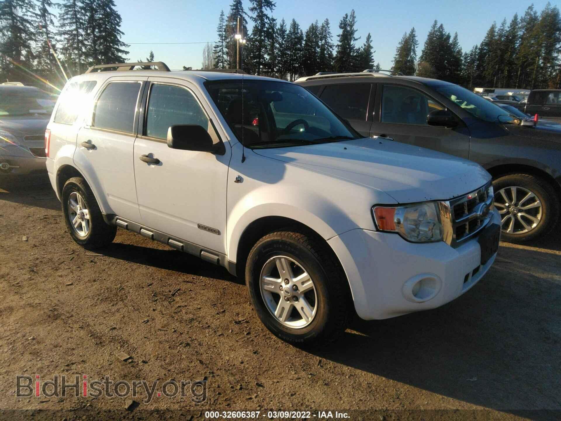 Photo 1FMCU59H78KC38625 - FORD ESCAPE 2008