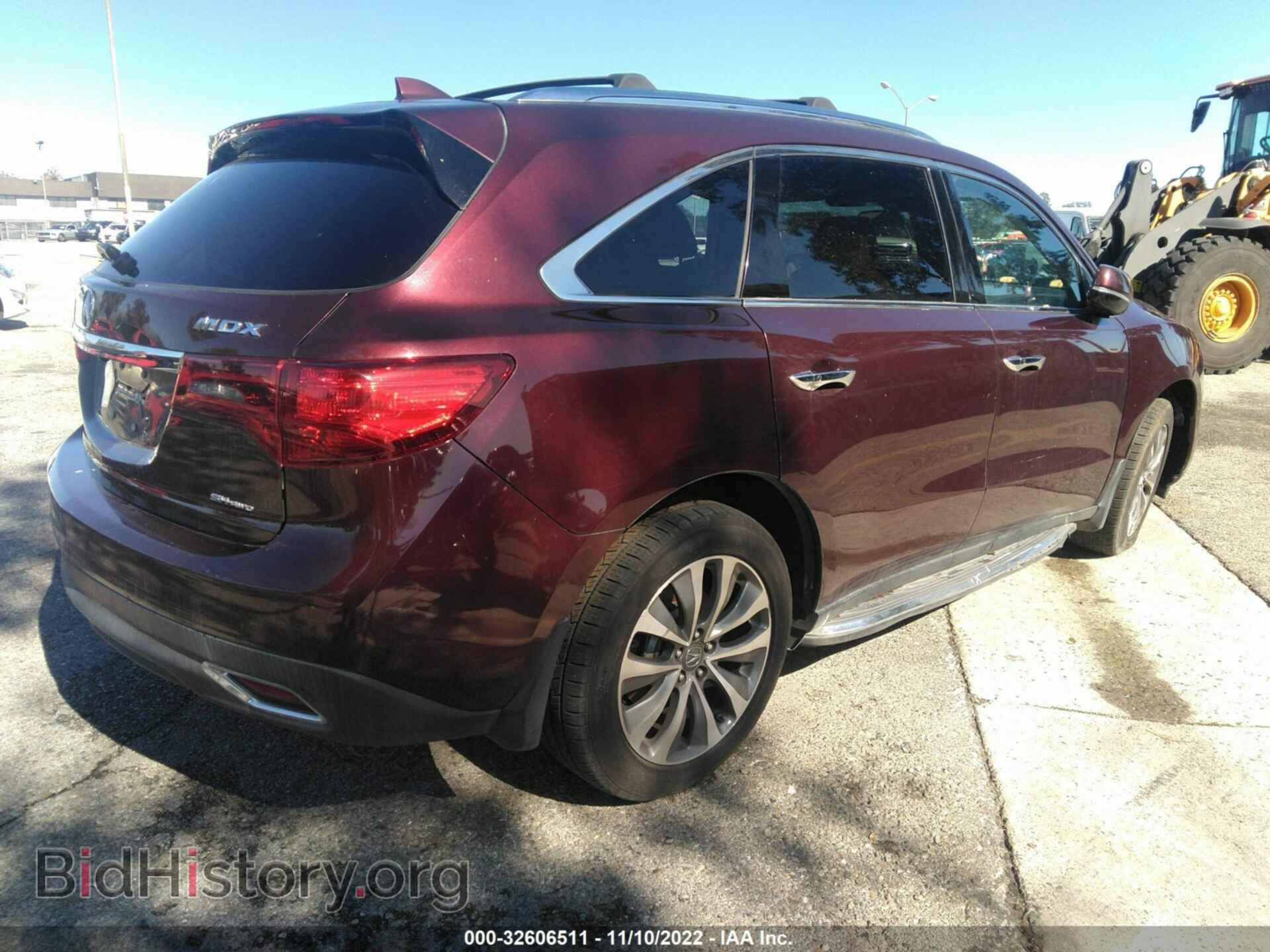 2015 ACURA MDX - VIN: 5FRYD4H46FB014886 - Фото 4