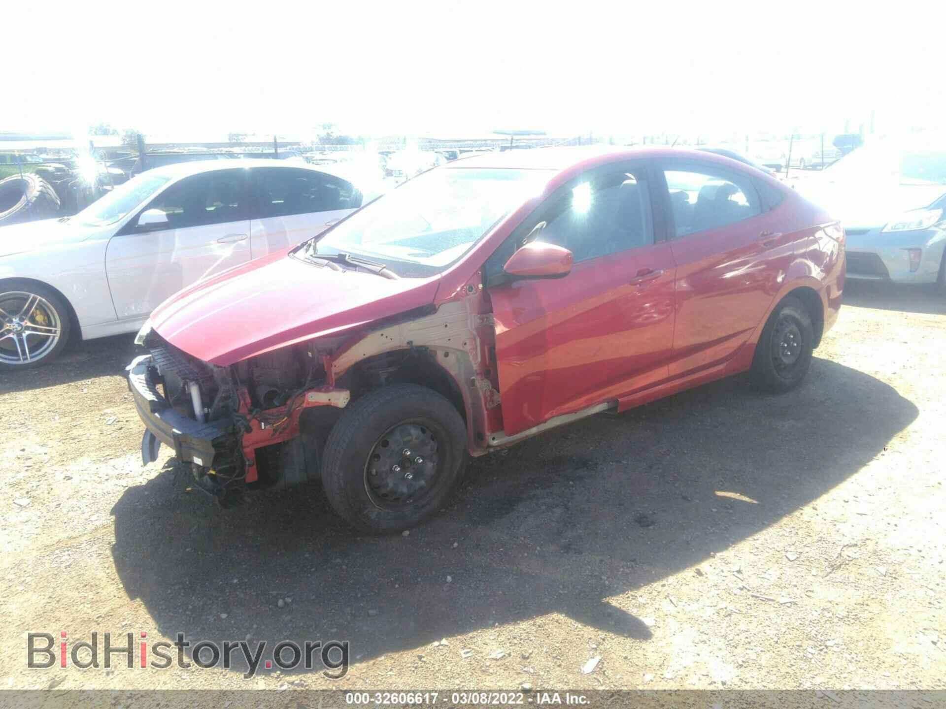 2017 HYUNDAI ACCENT - VIN: KMHCT4AE5HU250727 - Фото 2