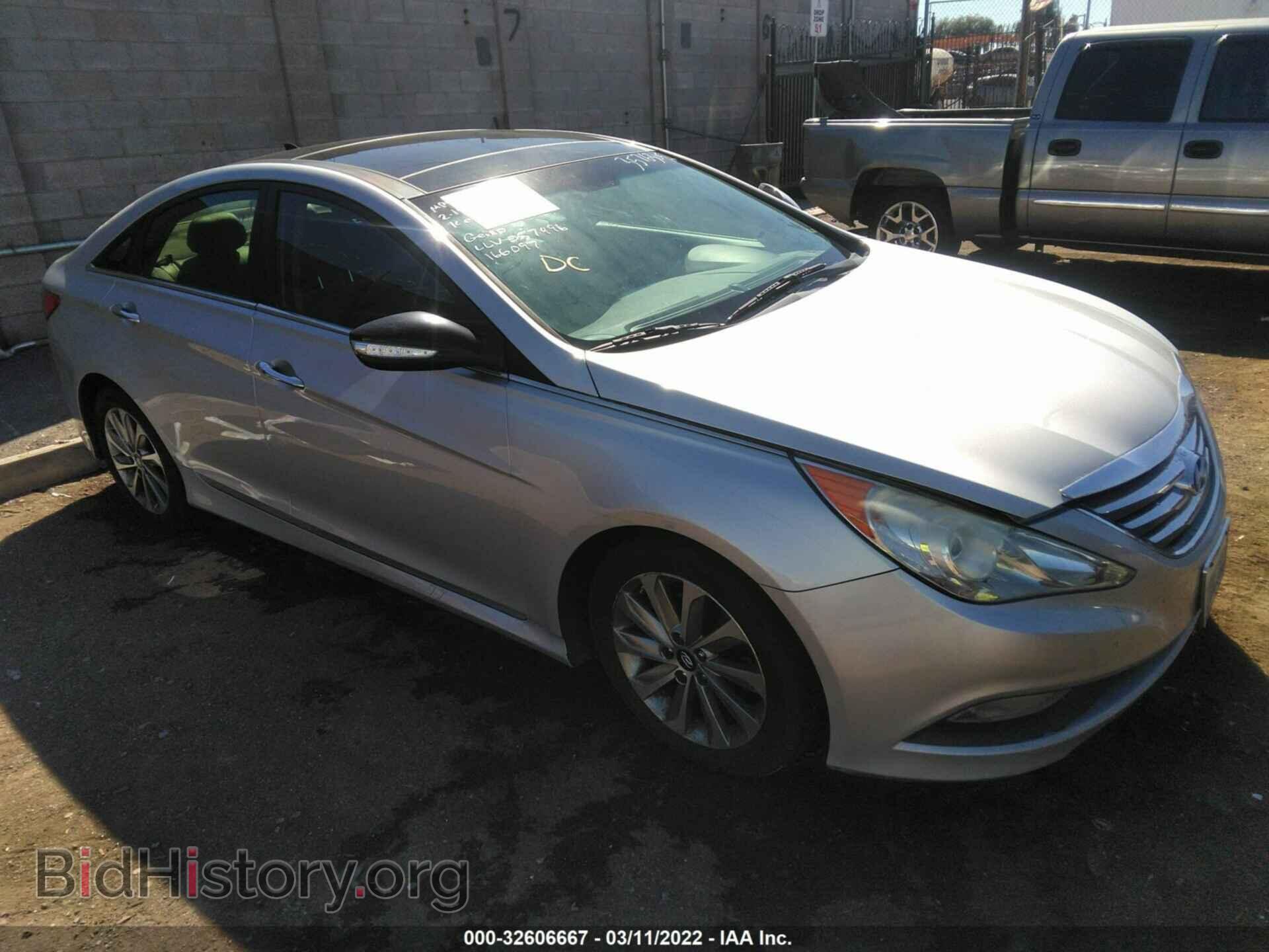 Фотография 5NPEC4AC0EH827892 - HYUNDAI SONATA 2014