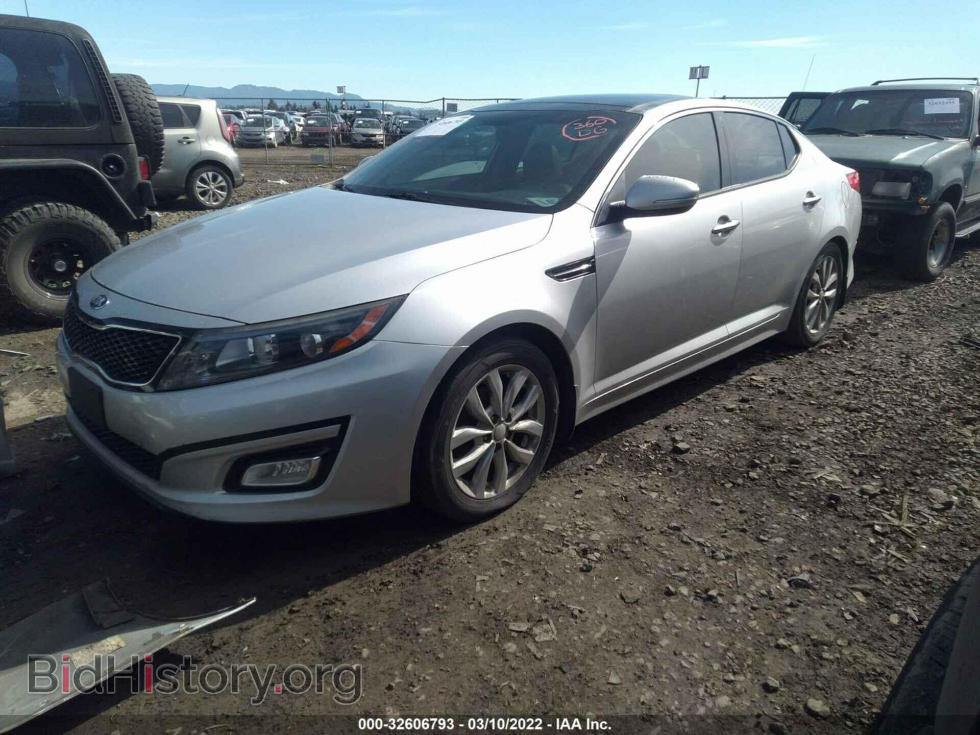 2014 KIA OPTIMA - VIN: 5XXGN4A7XEG263170 - Фото 2