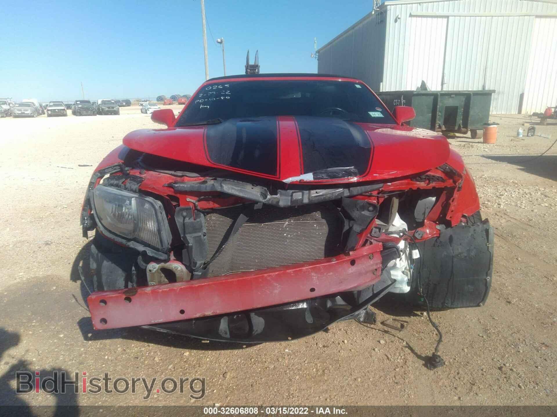 2012 CHEVROLET CAMARO - VIN: 2G1FC3D30C9110265 - Фото 6