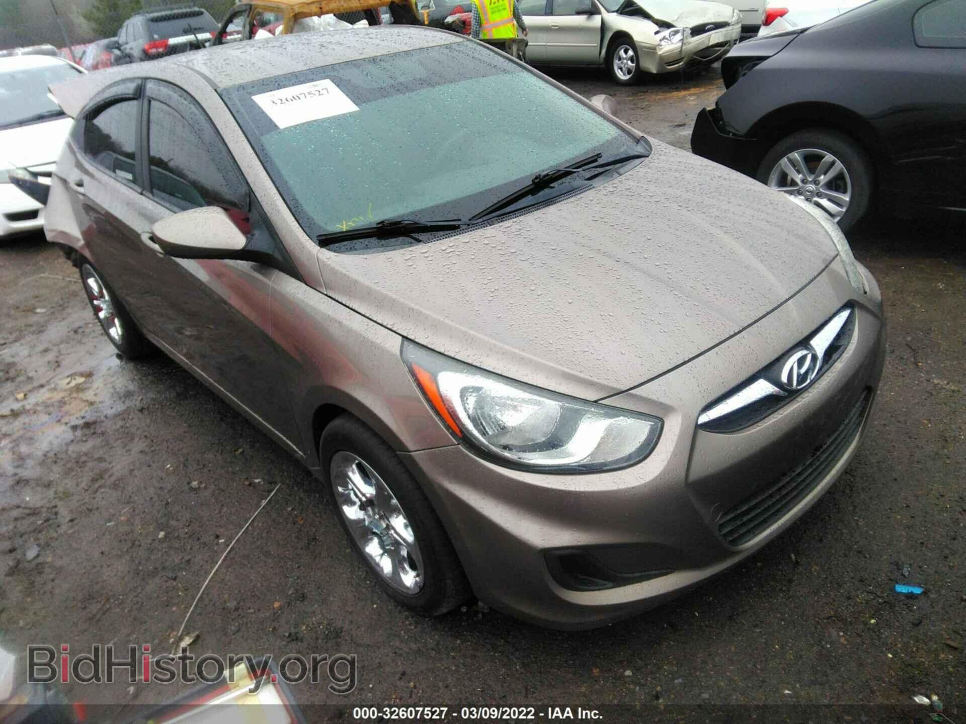 Фотография KMHCT4AE9DU408688 - HYUNDAI ACCENT 2013