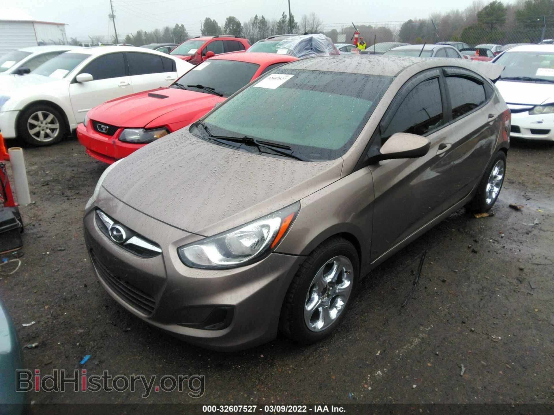 2013 HYUNDAI ACCENT - VIN: KMHCT4AE9DU408688 - Фото 2