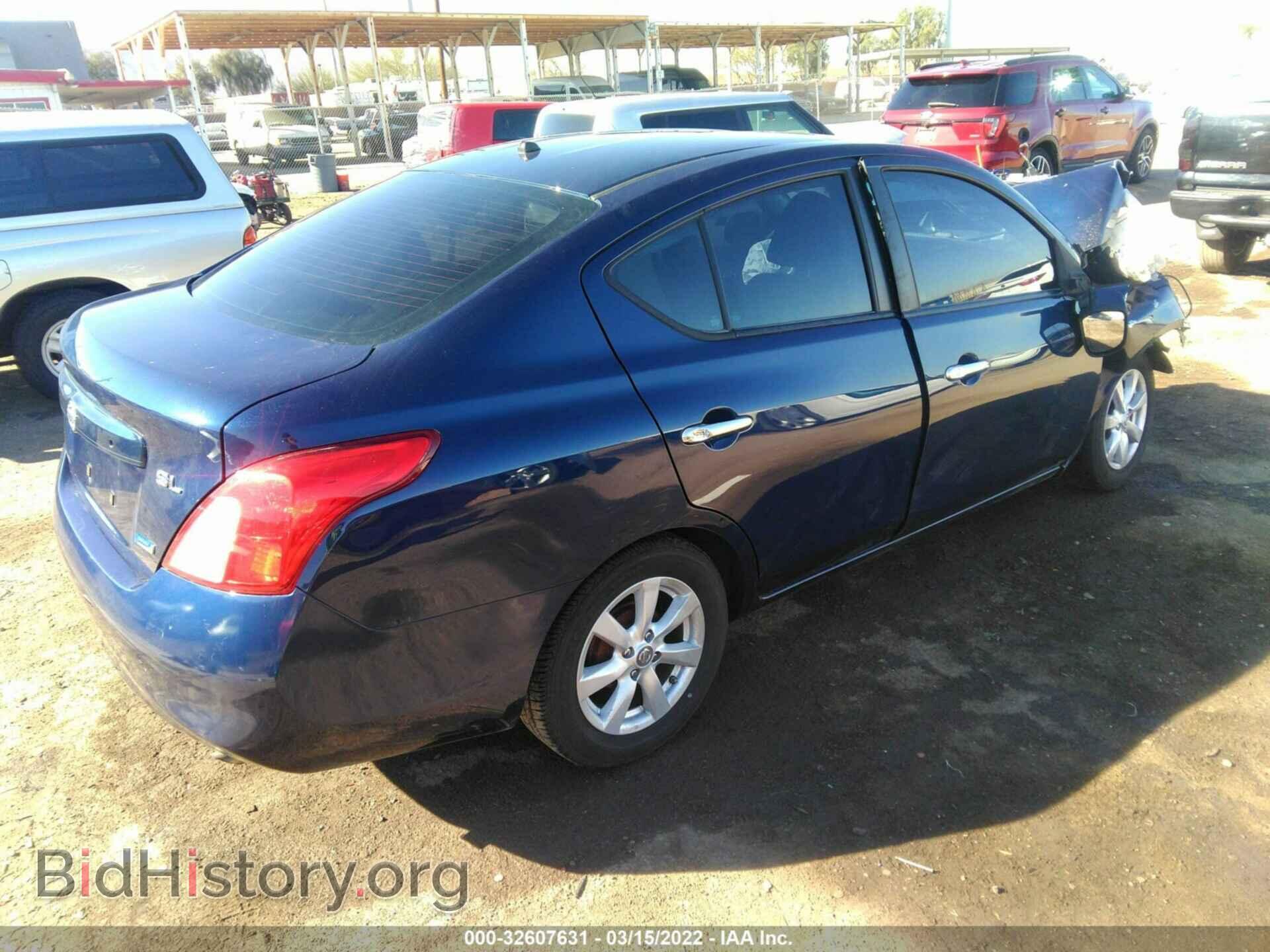 2012 NISSAN VERSA - VIN: 3N1CN7AP8CL813003 - Фото 4