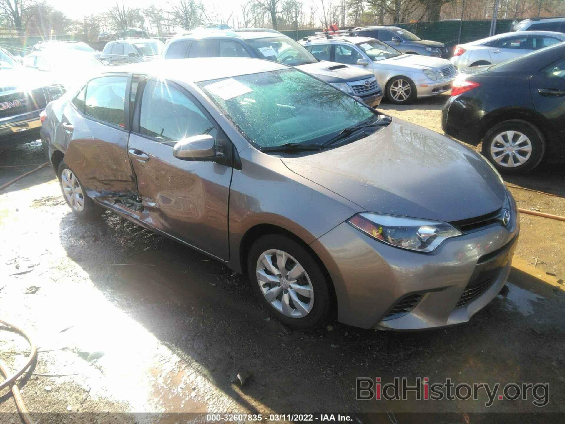 Photo 2T1BURHE3GC556143 - TOYOTA COROLLA 2016