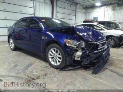 2014 Ford TAURUS SE, синий — VIN 1FAHP2D80EG145411, IAAI