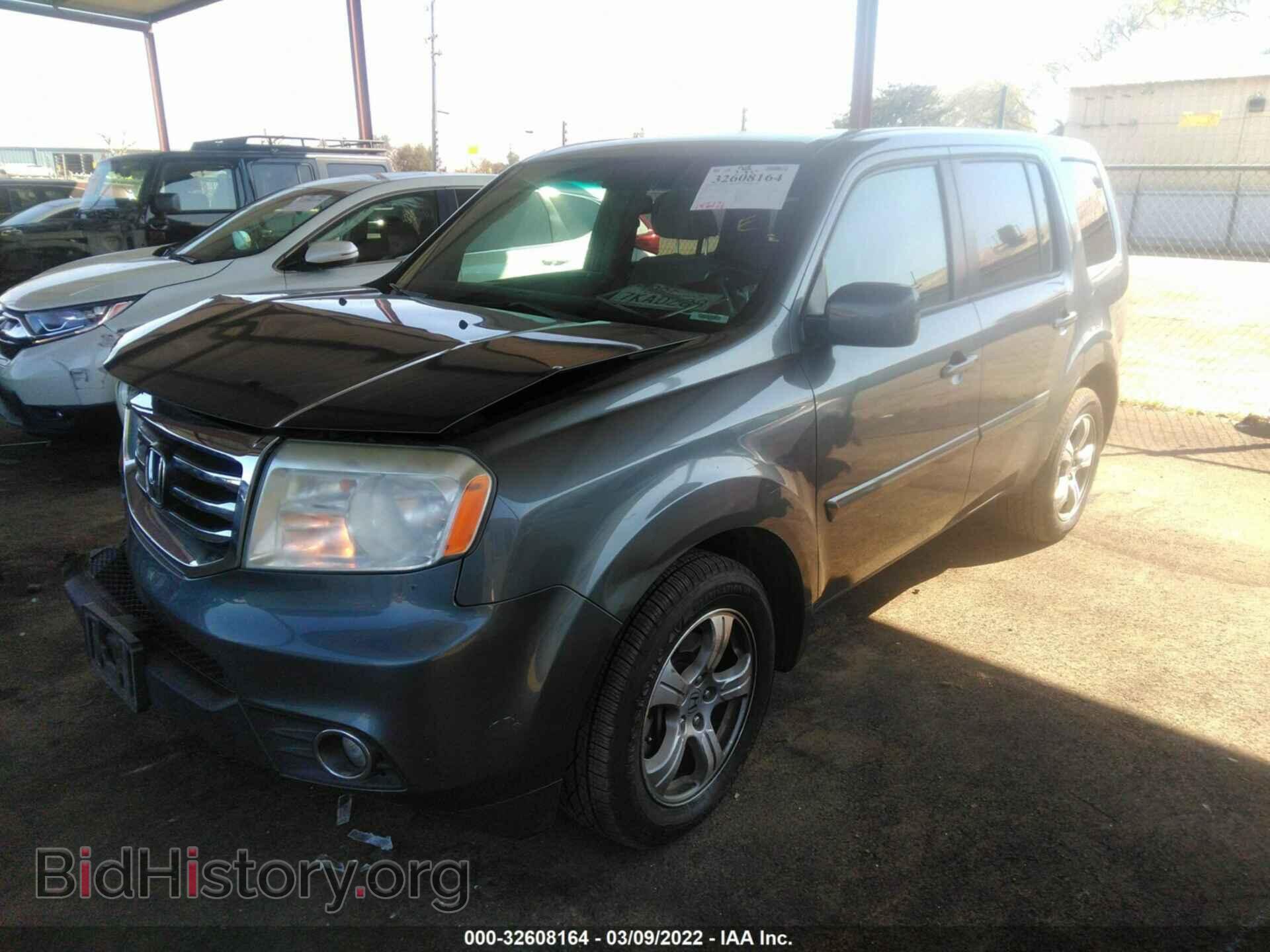 2013 HONDA PILOT - VIN: 5FNYF4H42DB029748 - Фото 2
