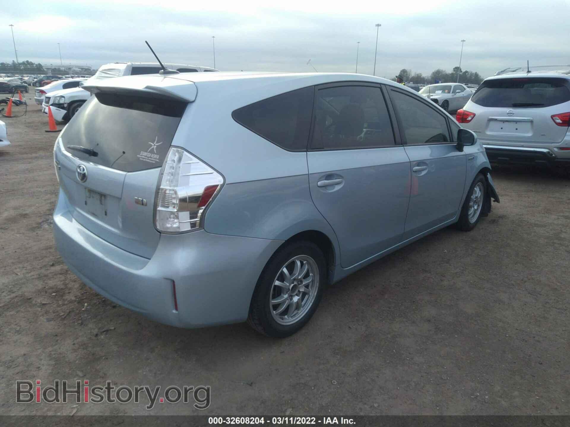 2012 TOYOTA PRIUS V - VIN: JTDZN3EU5C3122572 - Фото 4