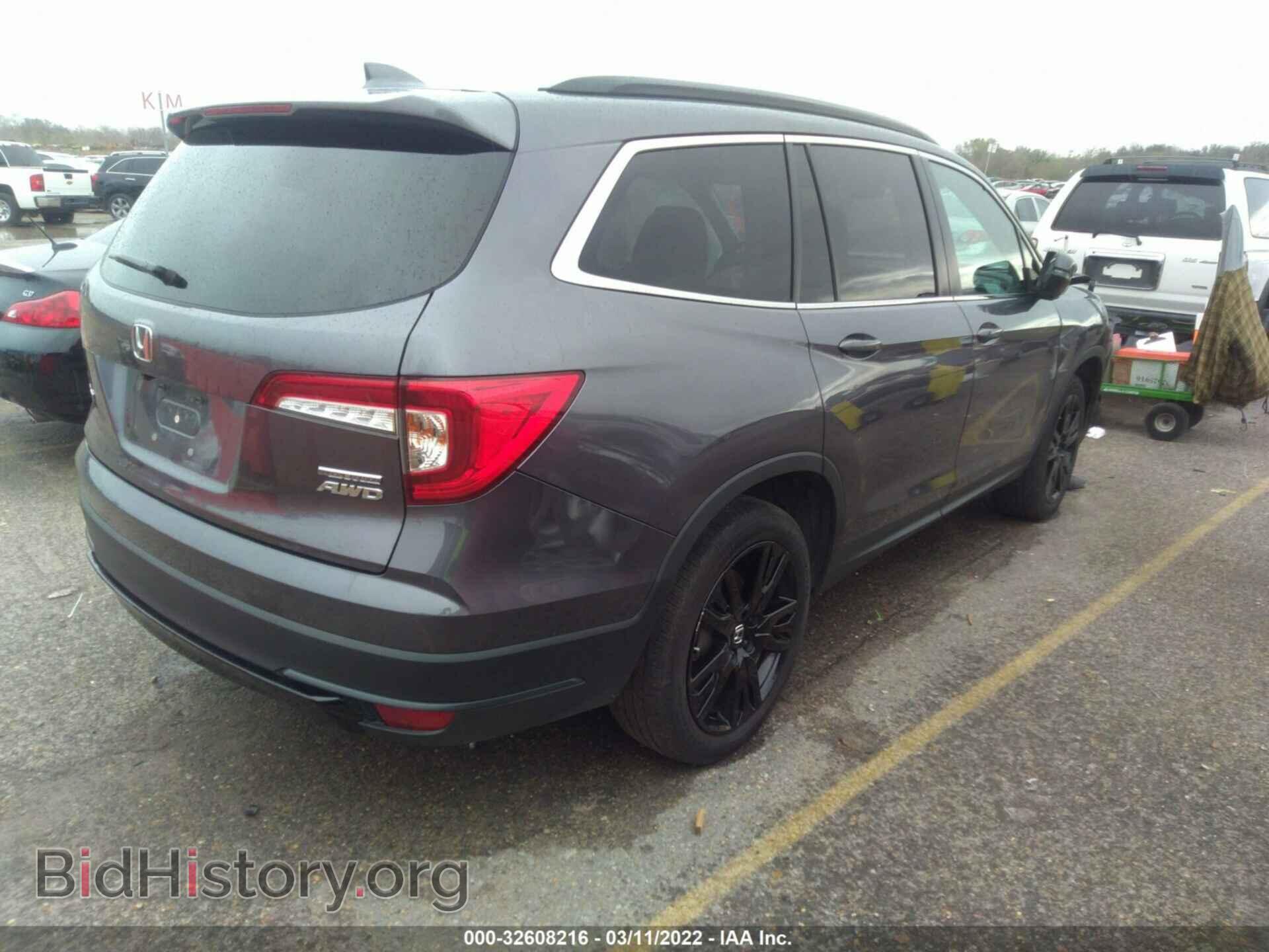 2021 HONDA PILOT - VIN: 5FNYF6H20MB014580 - Фото 4