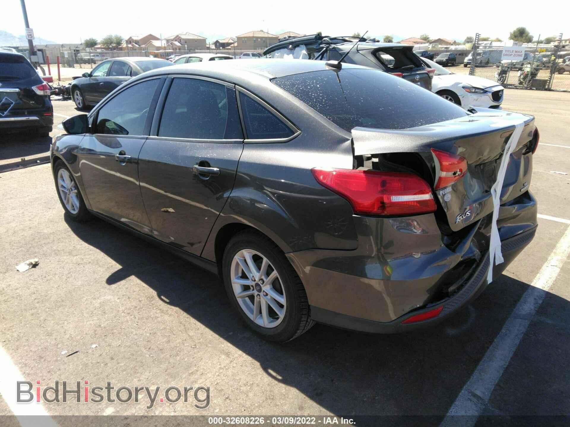 2015 FORD FOCUS - VIN: 1FADP3F2XFL341698 - Фото 3