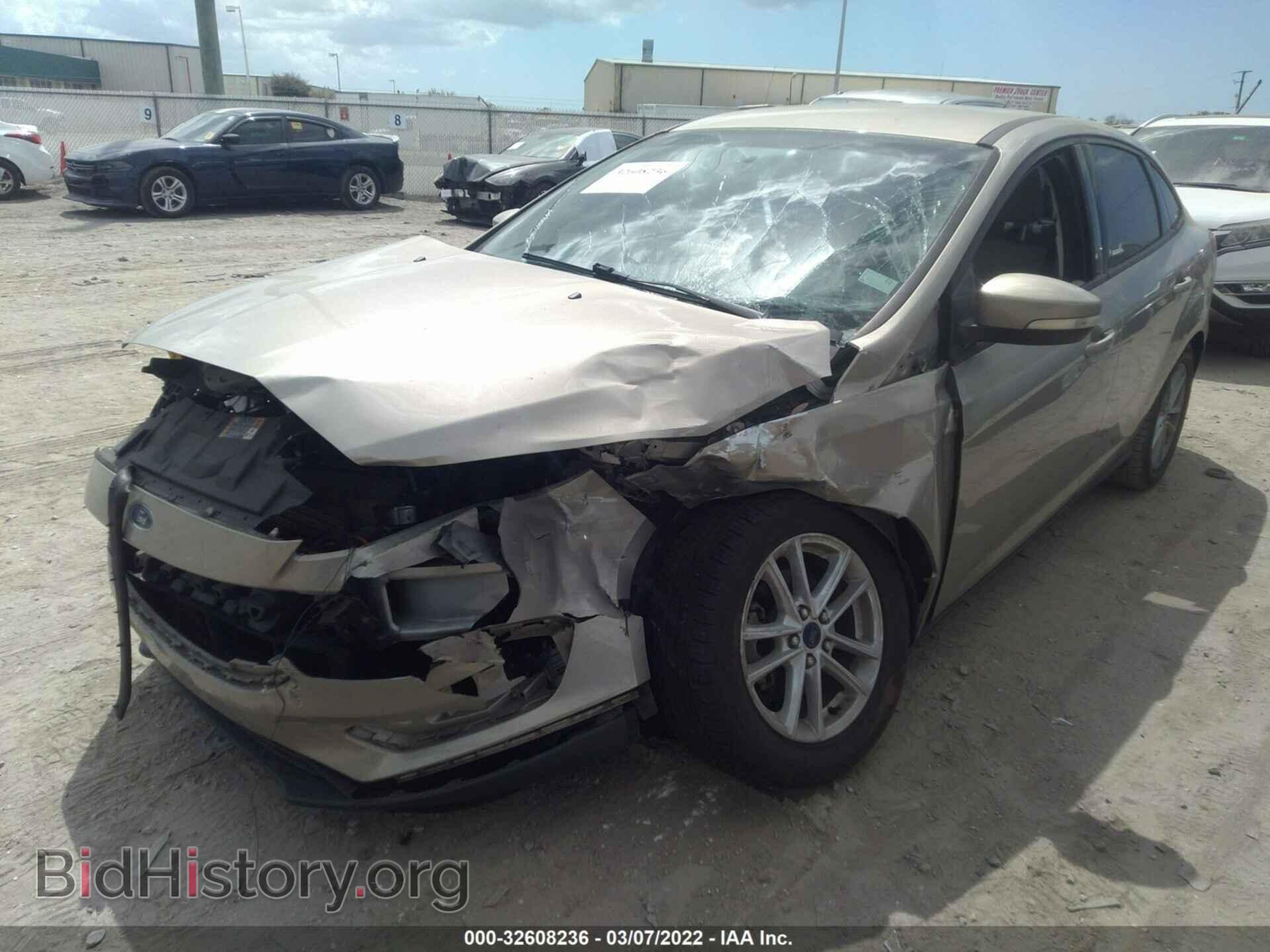 2016 FORD FOCUS - VIN: 1FADP3F23GL266375 - Фото 2