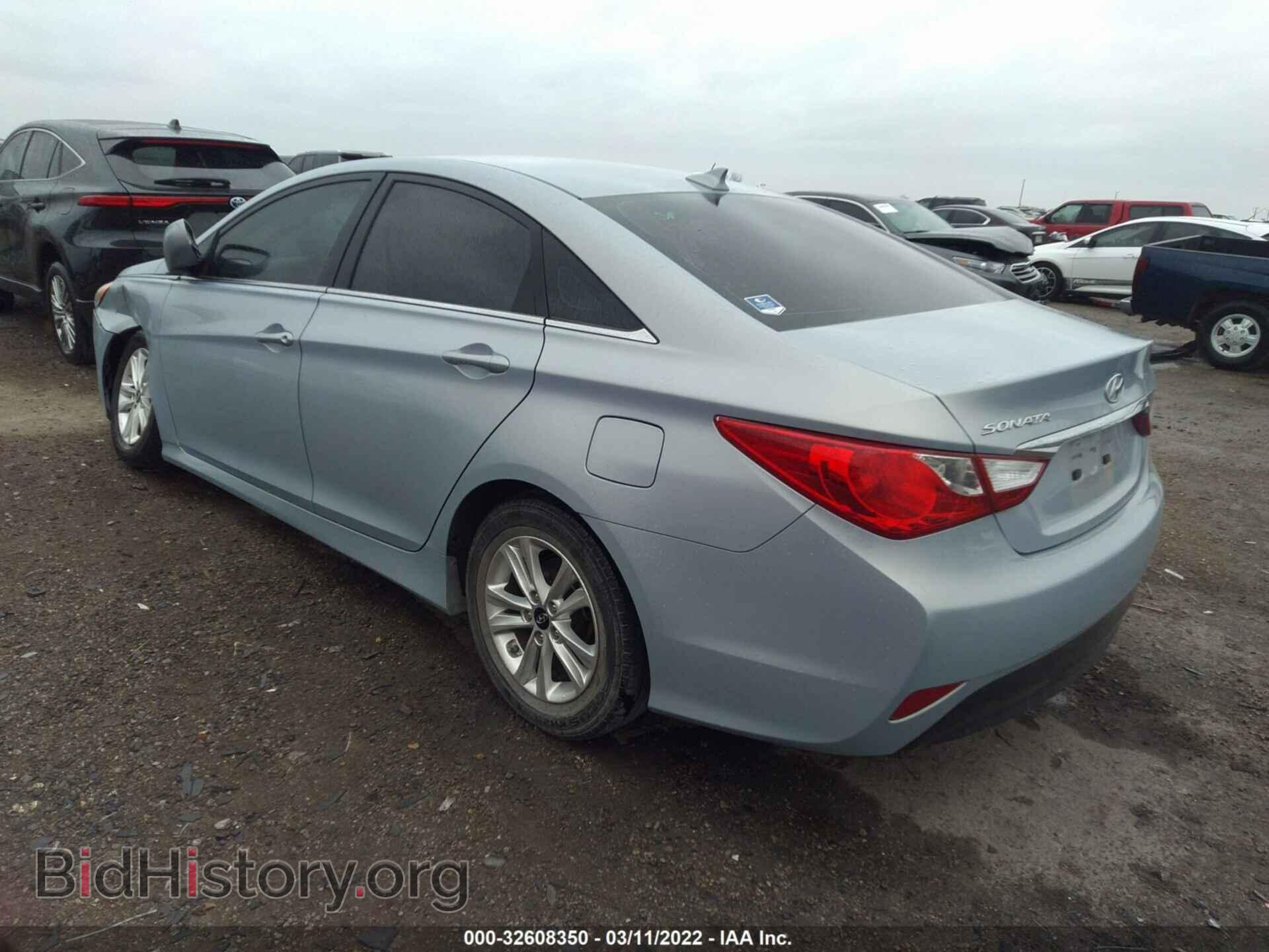 2014 HYUNDAI SONATA - VIN: 5NPEB4AC2EH850464 - Фото 3
