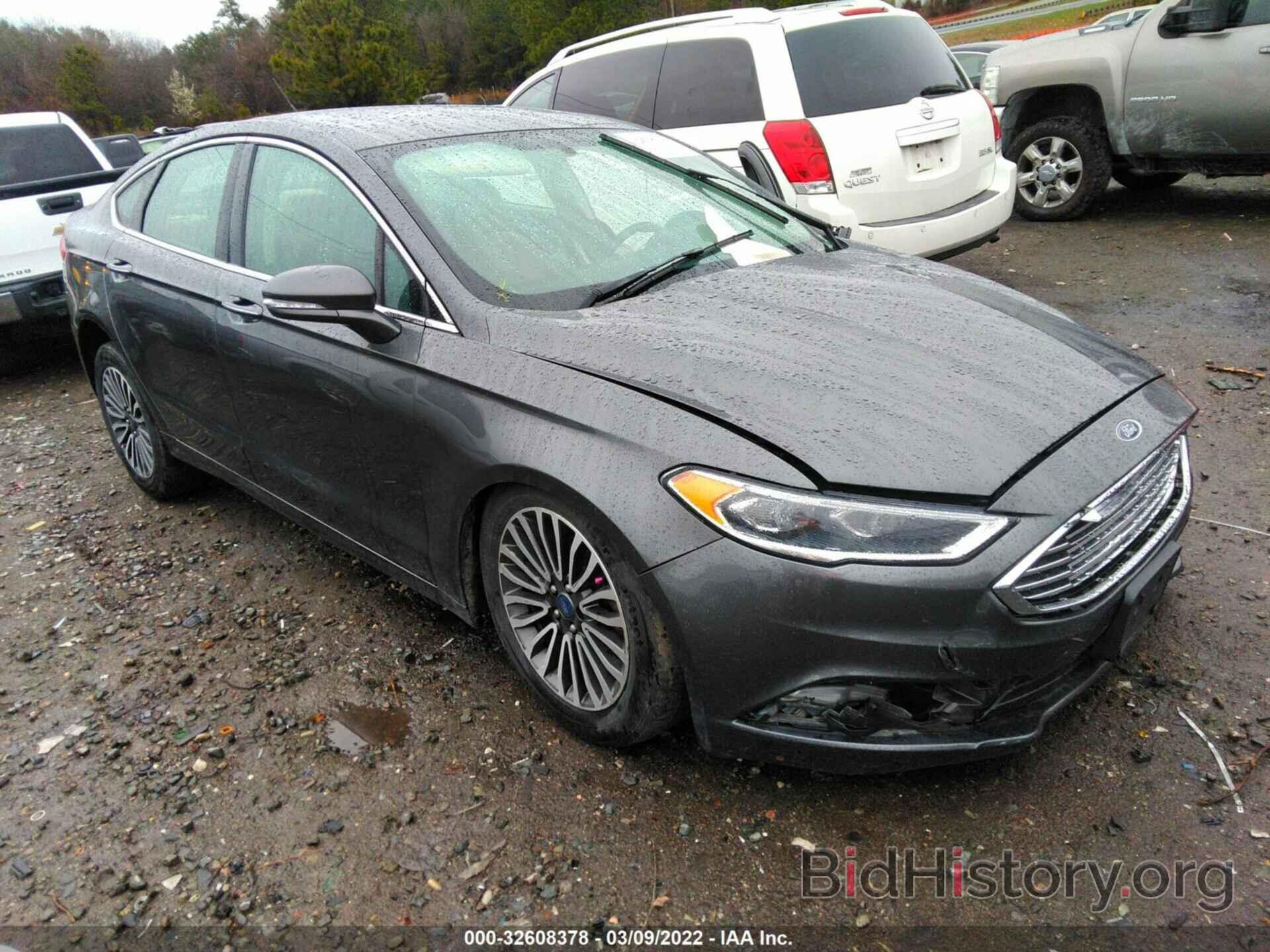 Photo 3FA6P0D9XJR212183 - FORD FUSION 2018