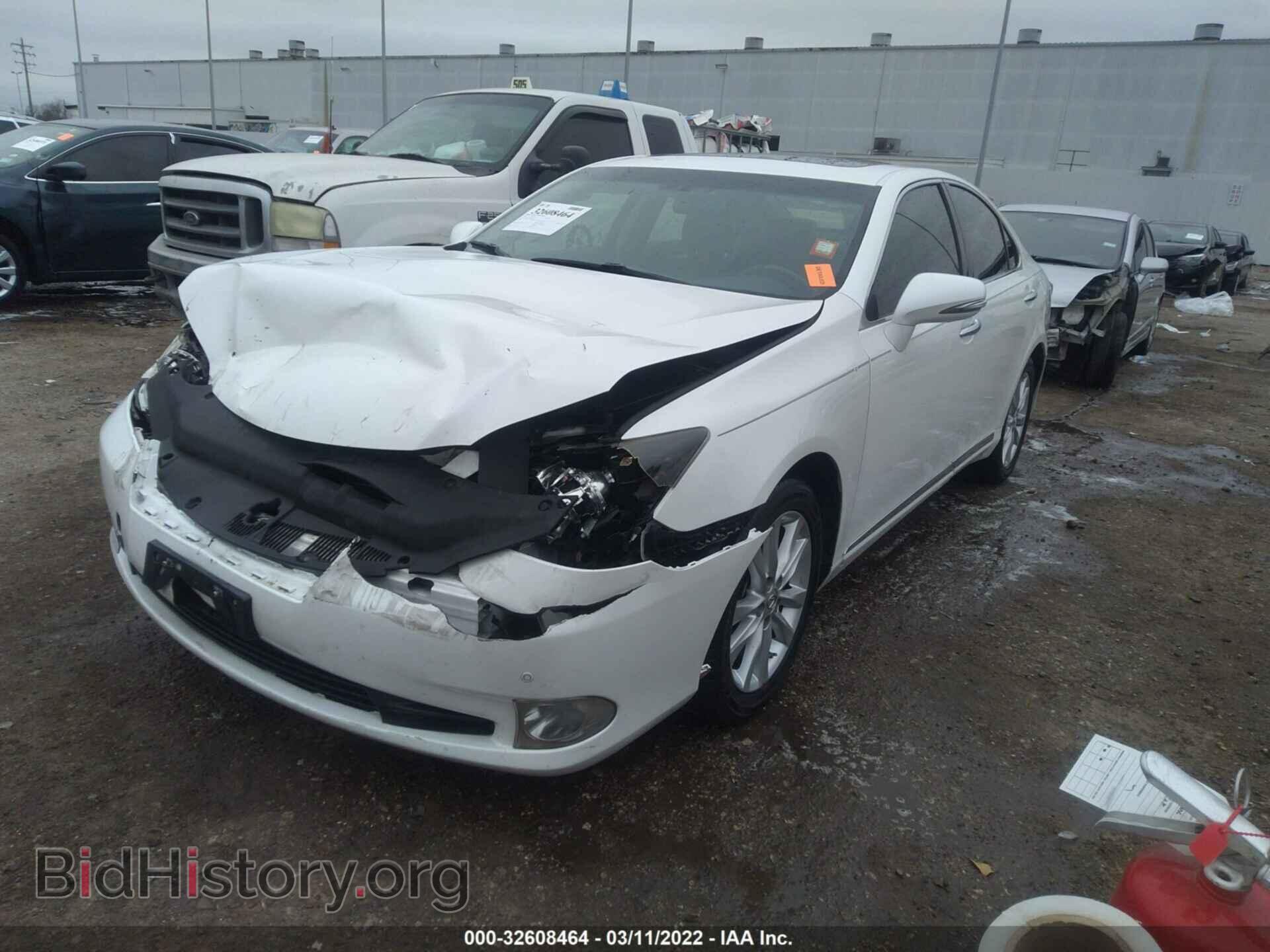 2012 LEXUS ES 350 - VIN: JTHBK1EG6C2505692 - Фото 2