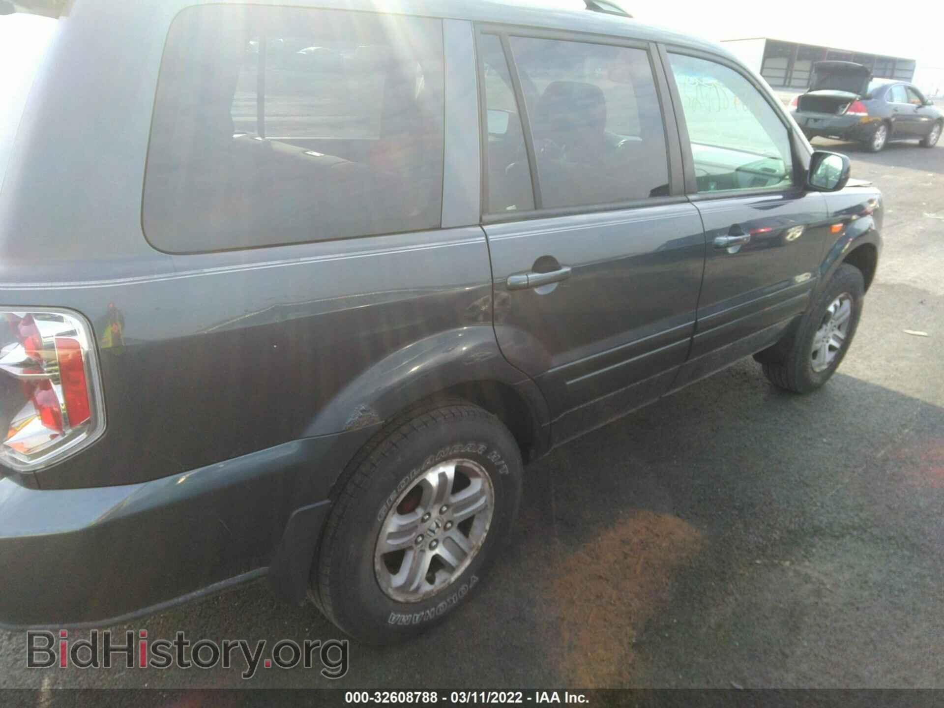 2006 HONDA PILOT - VIN: 2HKYF18486H559869 - Фото 4