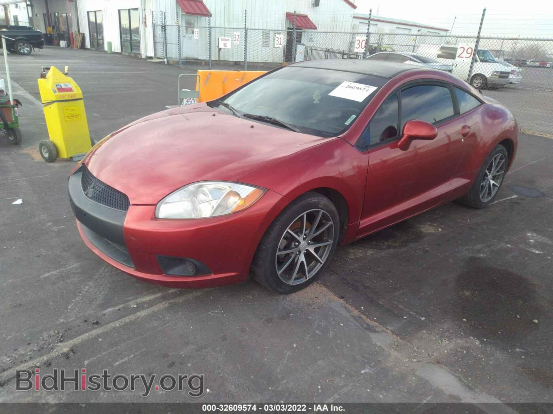 2012 MITSUBISHI ECLIPSE - VIN: 4A31K5DF8CE007065 - Фото 2