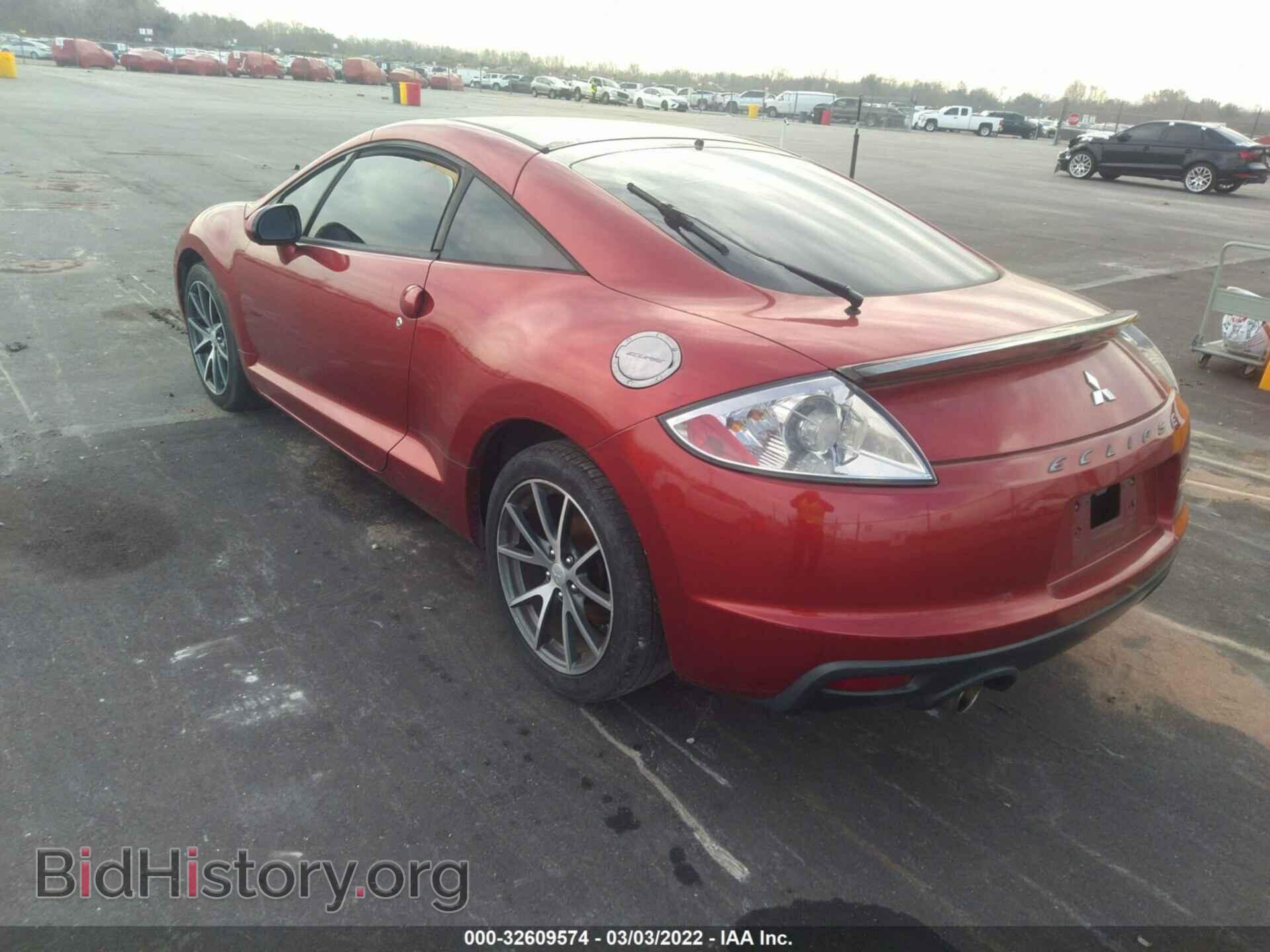 2012 MITSUBISHI ECLIPSE - VIN: 4A31K5DF8CE007065 - Фото 3