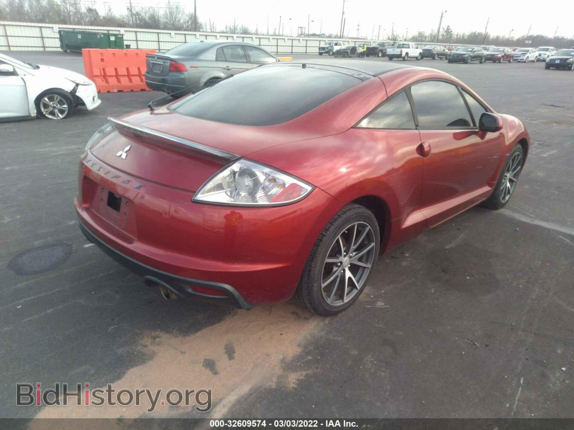 2012 MITSUBISHI ECLIPSE - VIN: 4A31K5DF8CE007065 - Фото 4