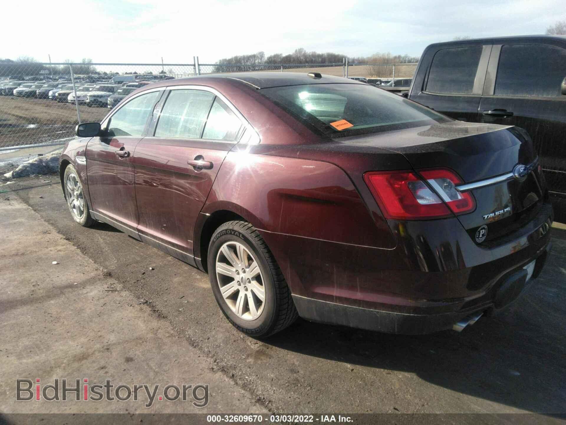 2012 FORD TAURUS - VIN: 1FAHP2DW0CG109763 - Фото 3
