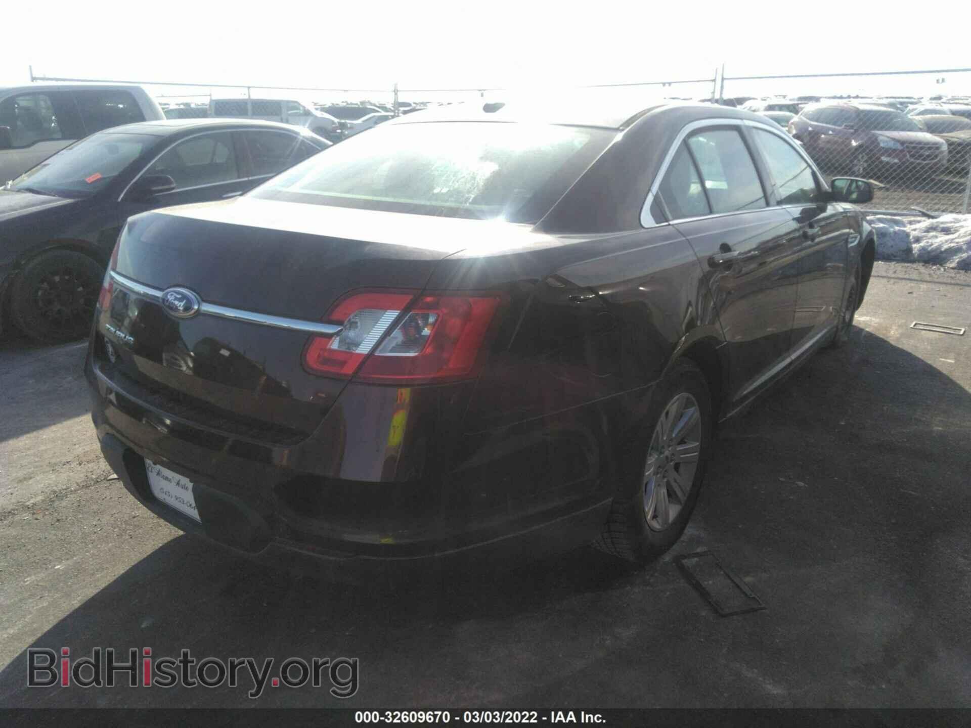 2012 FORD TAURUS - VIN: 1FAHP2DW0CG109763 - Фото 4