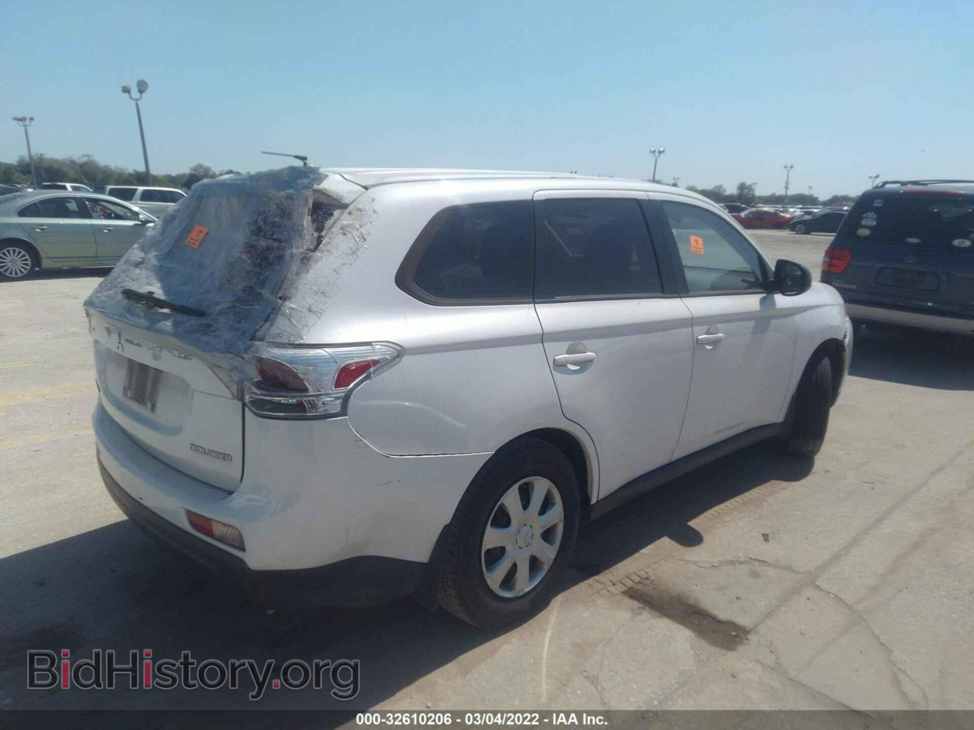 2014 MITSUBISHI OUTLANDER - VIN: JA4AD2A37EZ004413 - Фото 4