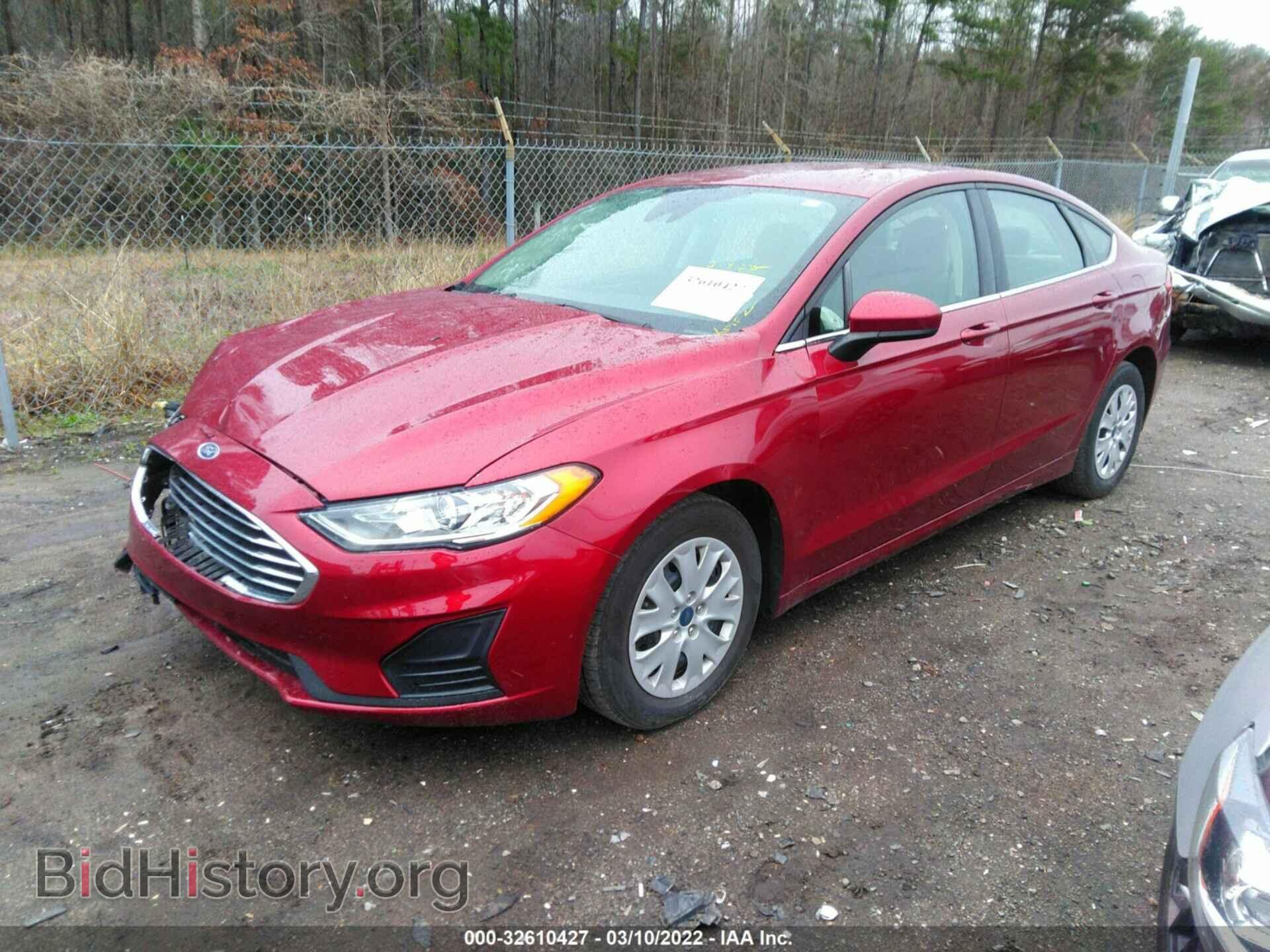 2019 FORD FUSION - VIN: 3FA6P0G78KR193340 - Фото 2