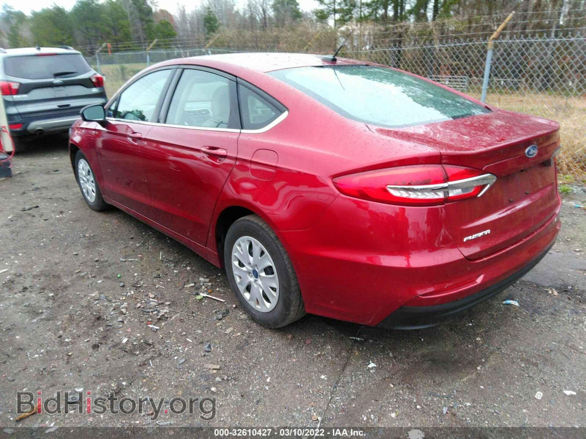 2019 FORD FUSION - VIN: 3FA6P0G78KR193340 - Фото 3