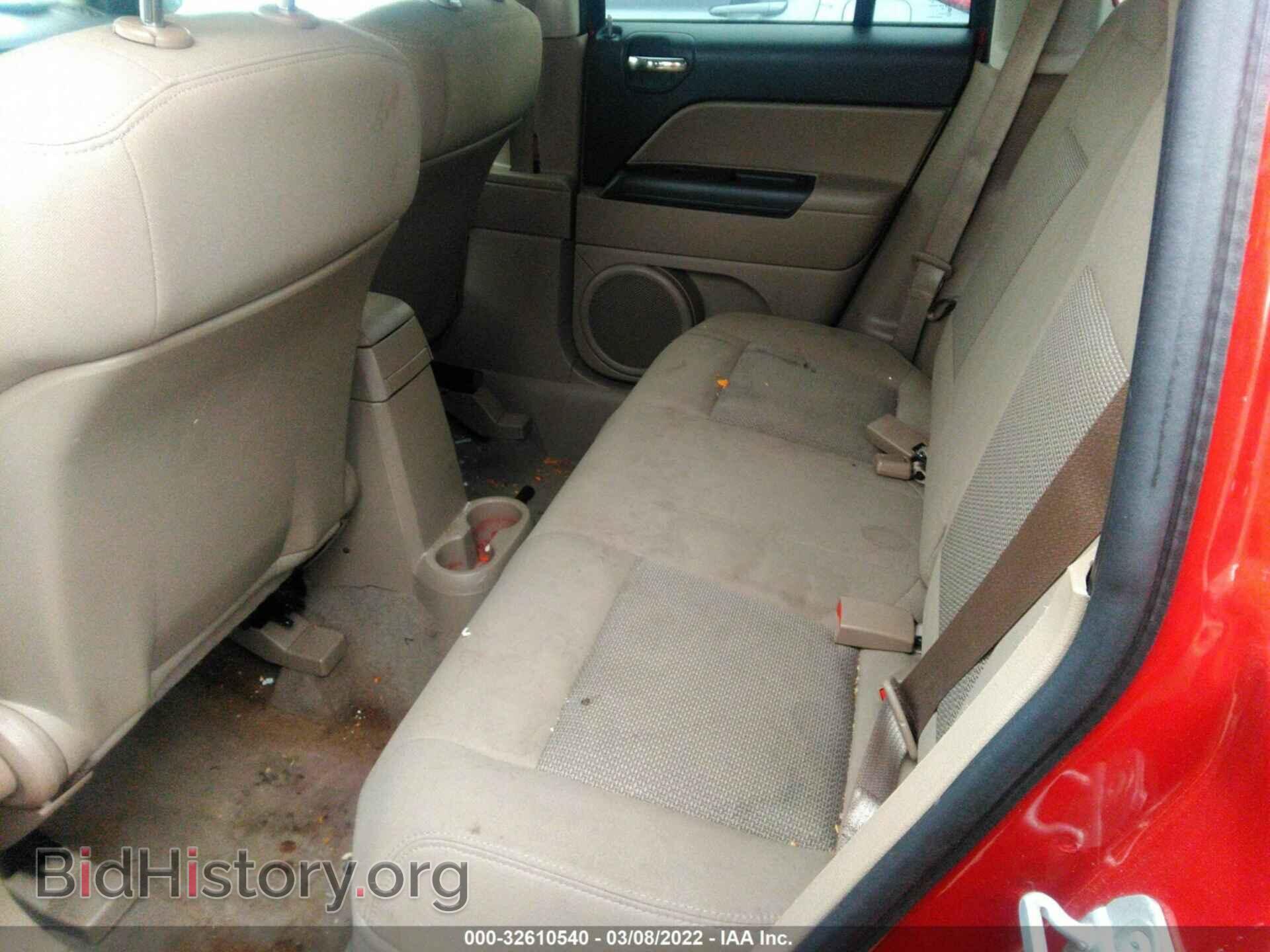 2010 JEEP COMPASS - VIN: 1J4NT4FA8AD531696 - Фото 8