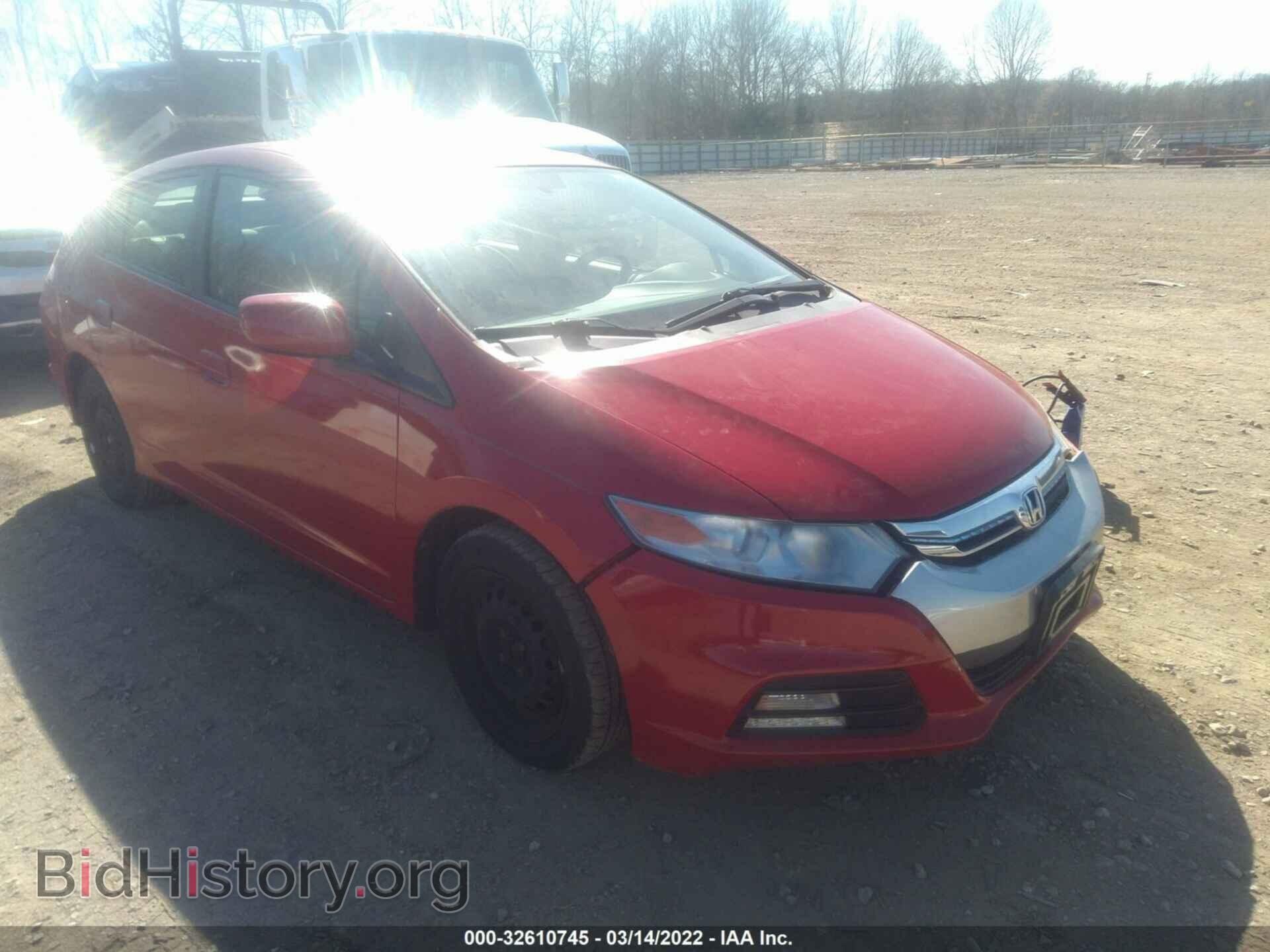 Фотография JHMZE2H39CS005448 - HONDA INSIGHT 2012