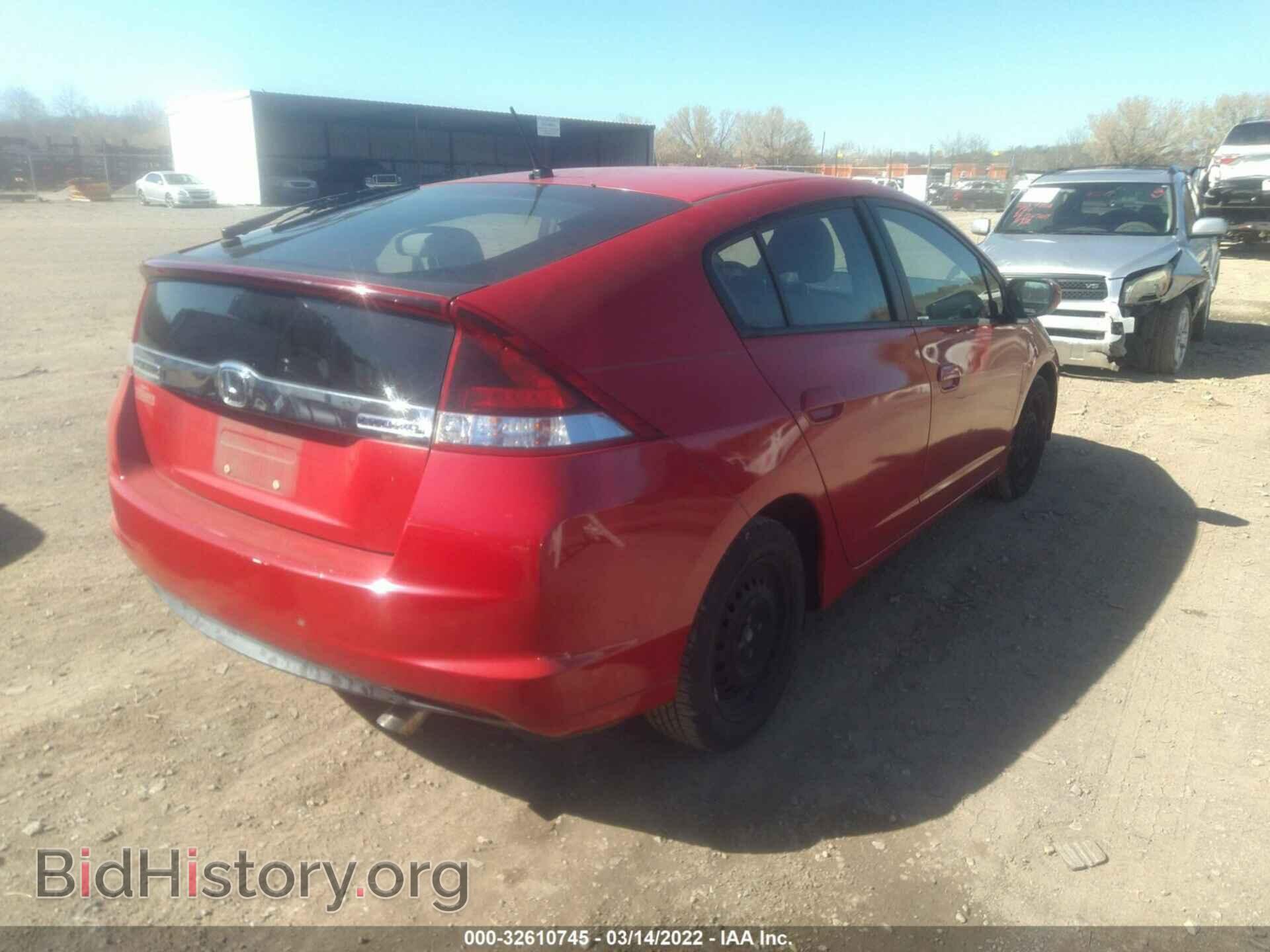 2012 HONDA INSIGHT - VIN: JHMZE2H39CS005448 - Фото 4