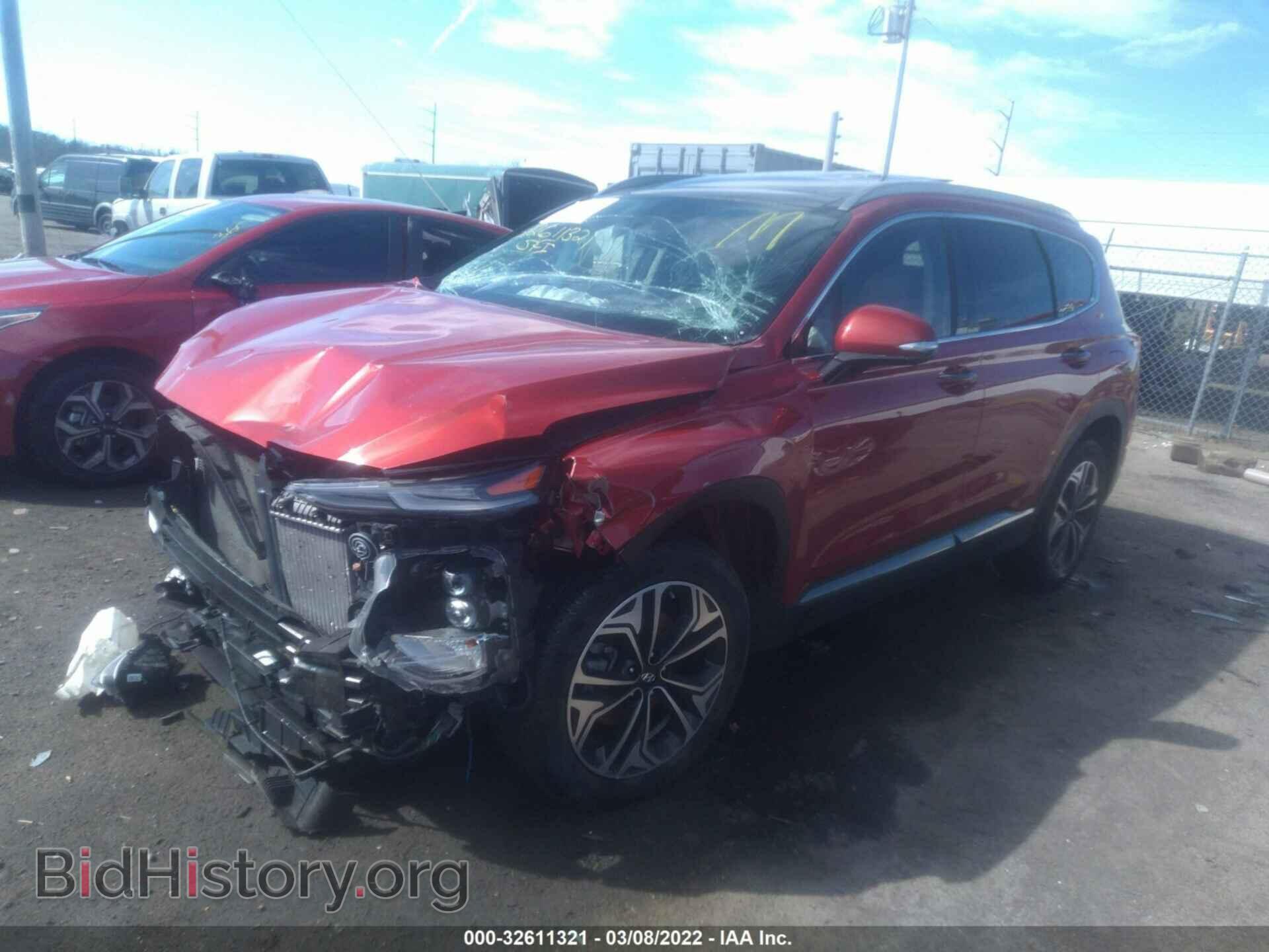 2019 HYUNDAI SANTA FE - VIN: 5NMS5CAAXKH113721 - Photo 2