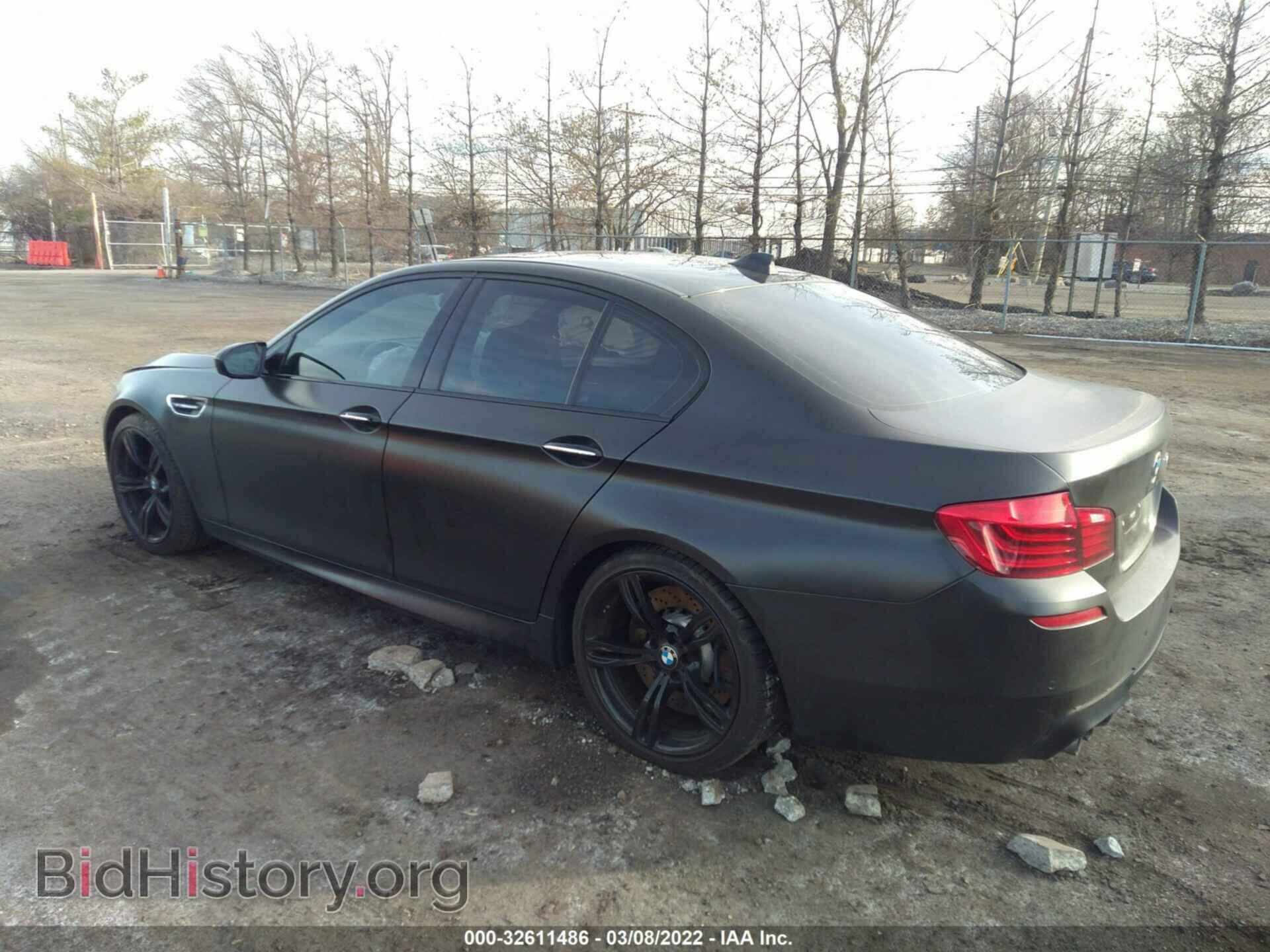 2015 BMW M5 - VIN: WBSFV9C56FD595096 - Фото 3