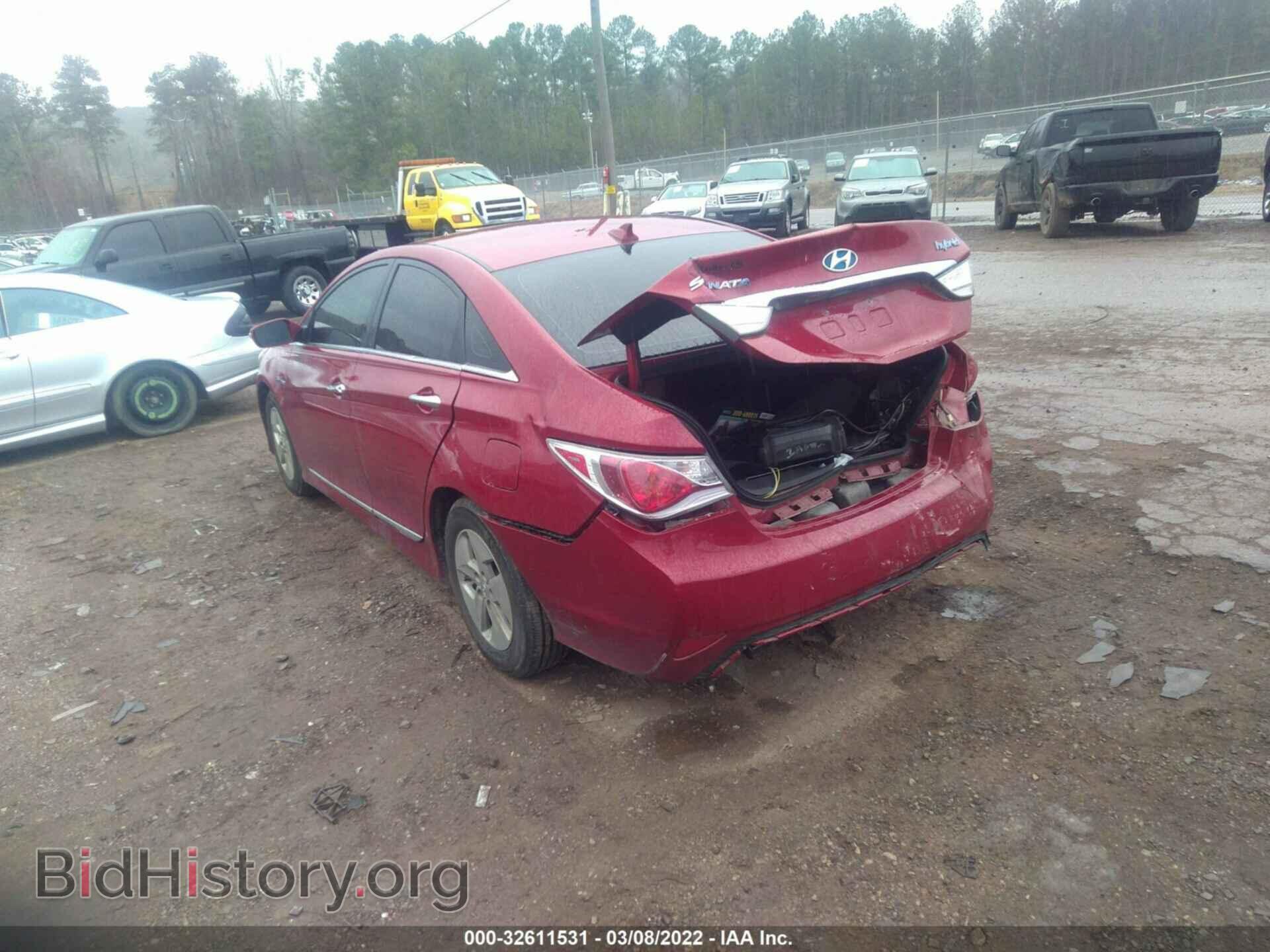 2012 HYUNDAI SONATA - VIN: KMHEC4A46CA056363 - Фото 3