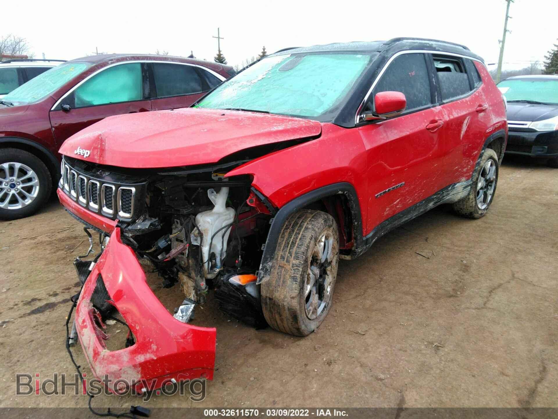 2018 JEEP COMPASS - VIN: 3C4NJDCB5JT455258 - Фото 2