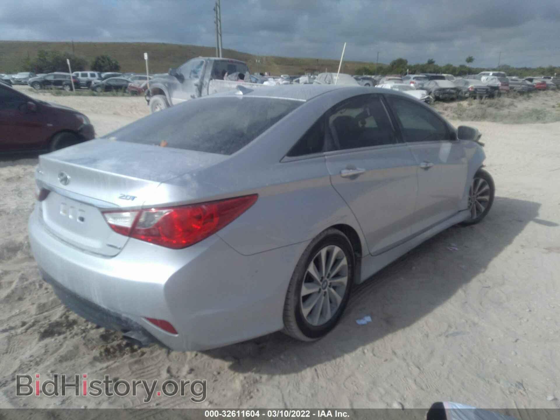 2014 HYUNDAI SONATA - VIN: 5NPEC4AB6EH863433 - Фото 4