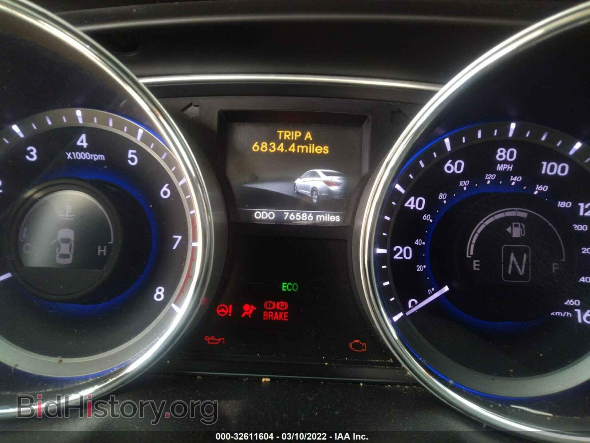 2014 HYUNDAI SONATA - VIN: 5NPEC4AB6EH863433 - Фото 7