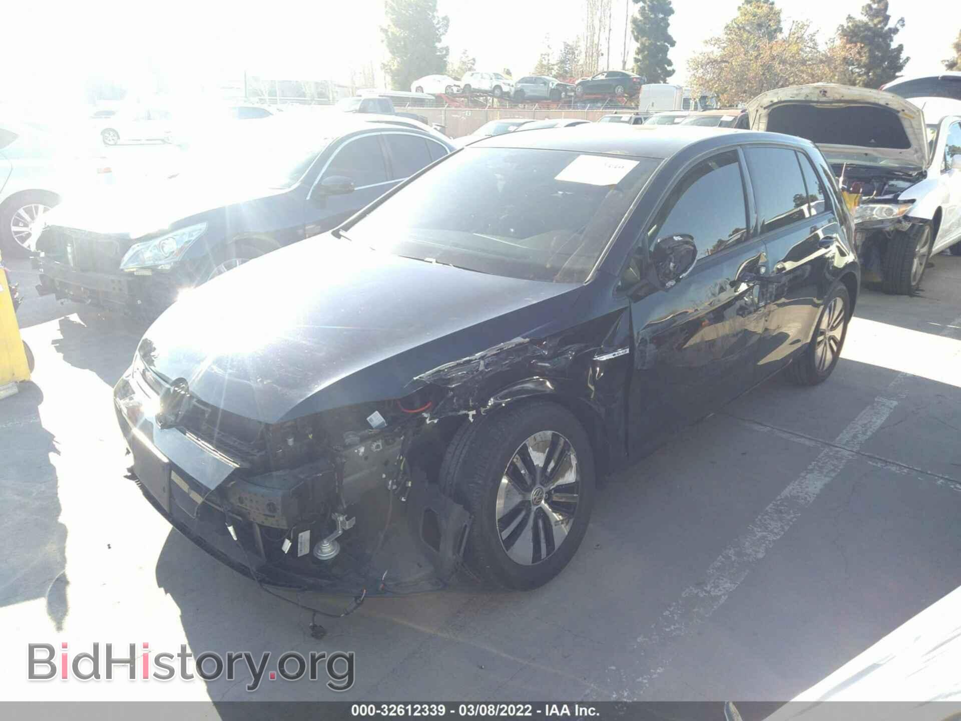 2017 VOLKSWAGEN E-GOLF - VIN: WVWPR7AU1HW950343 - Фото 2