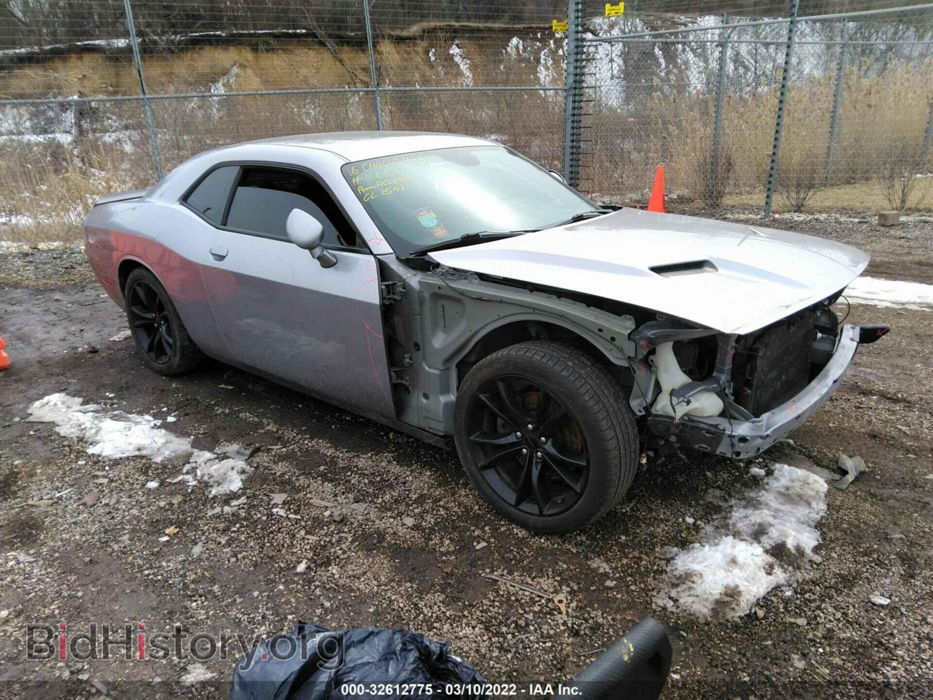 Фотография 2C3CDZAG3GH256127 - DODGE CHALLENGER 2016