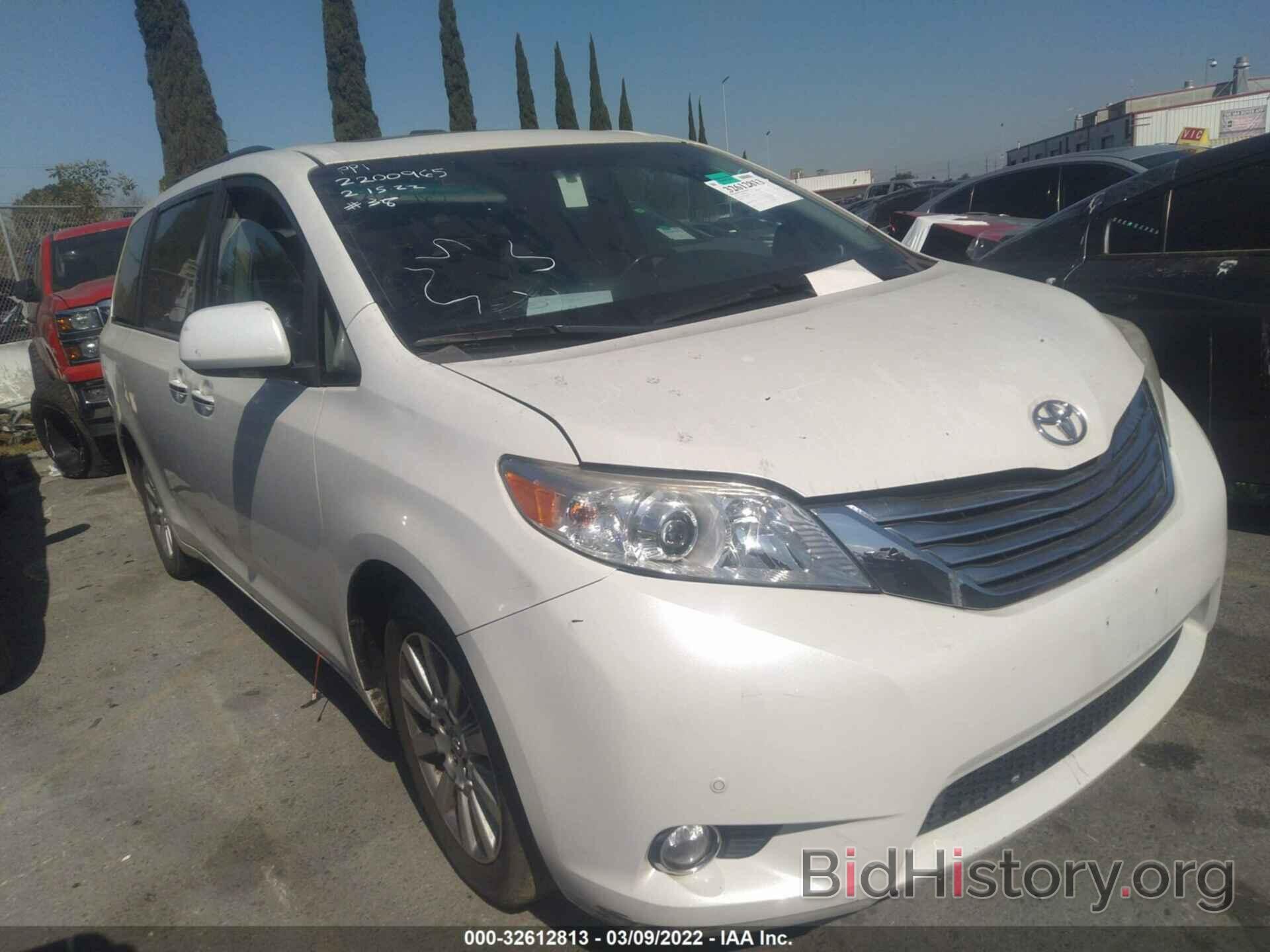 Photo 5TDYK3DC3CS195001 - TOYOTA SIENNA 2012