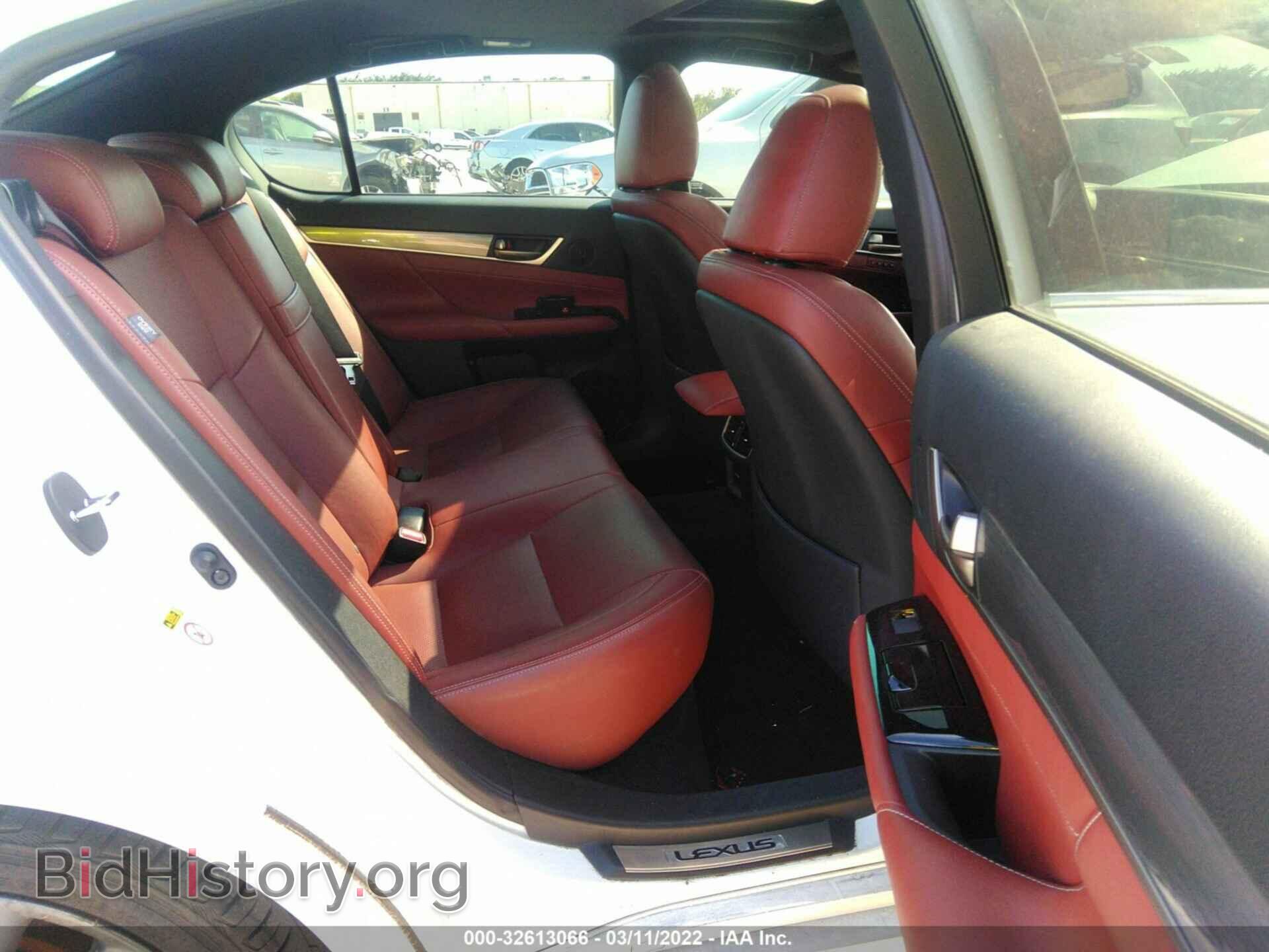 2013 LEXUS GS 350 - VIN: JTHBE1BL6D5000776 - Фото 8