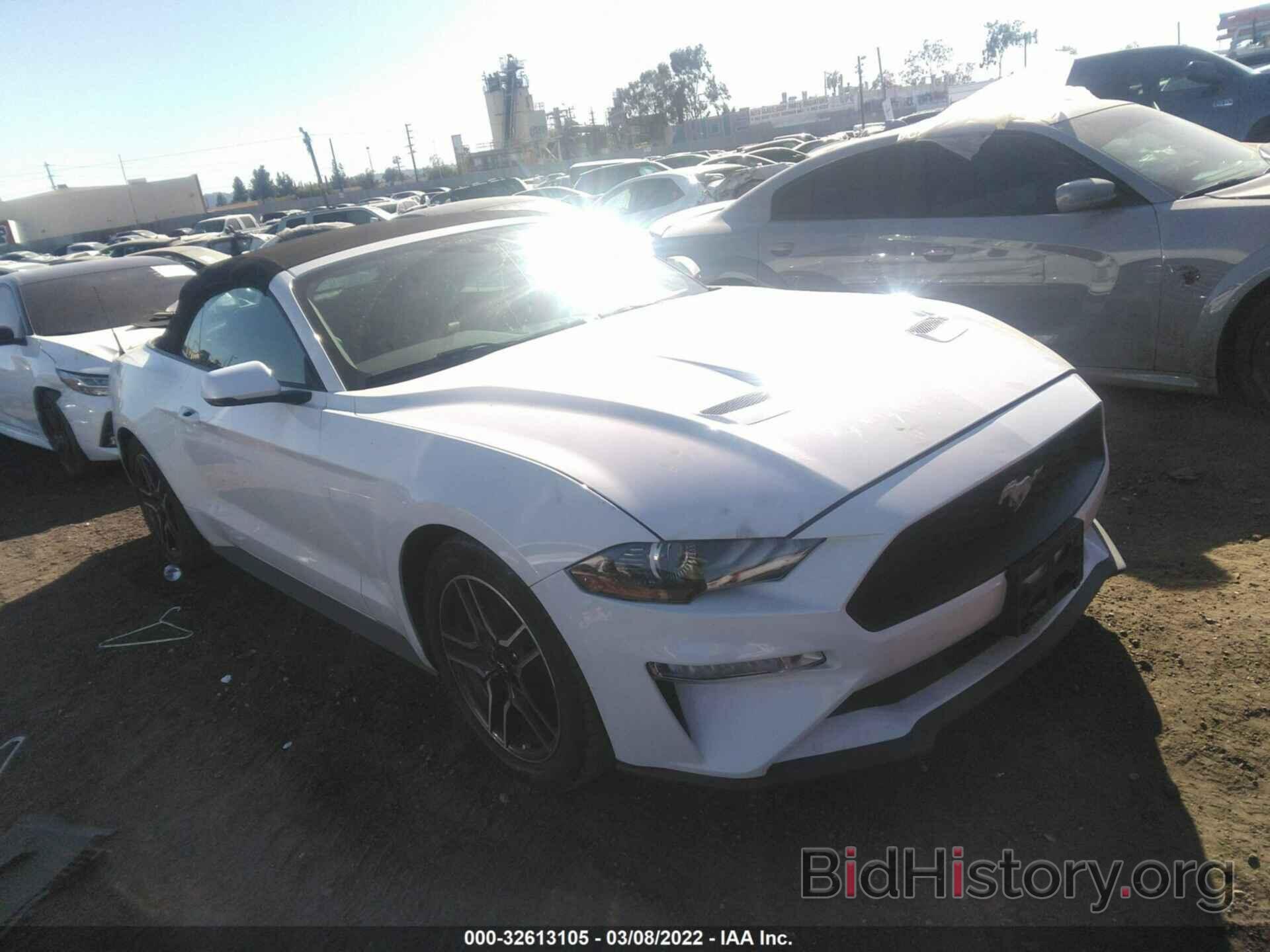 Photo 1FATP8UH4K5170932 - FORD MUSTANG 2019